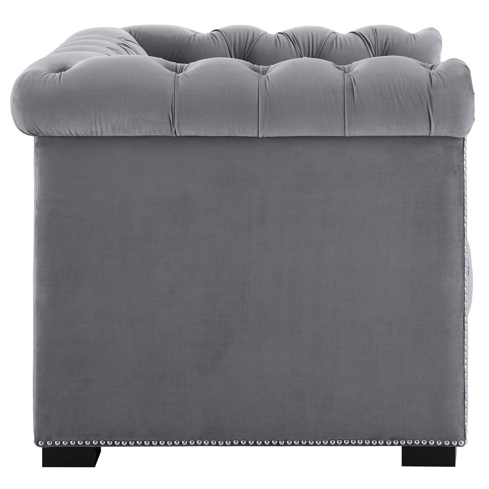 Heritage Performance Velvet Armchair by Modway