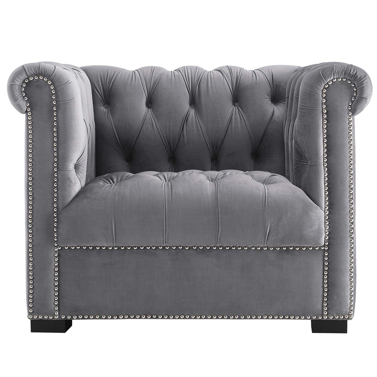 Heritage Performance Velvet Armchair by Modway