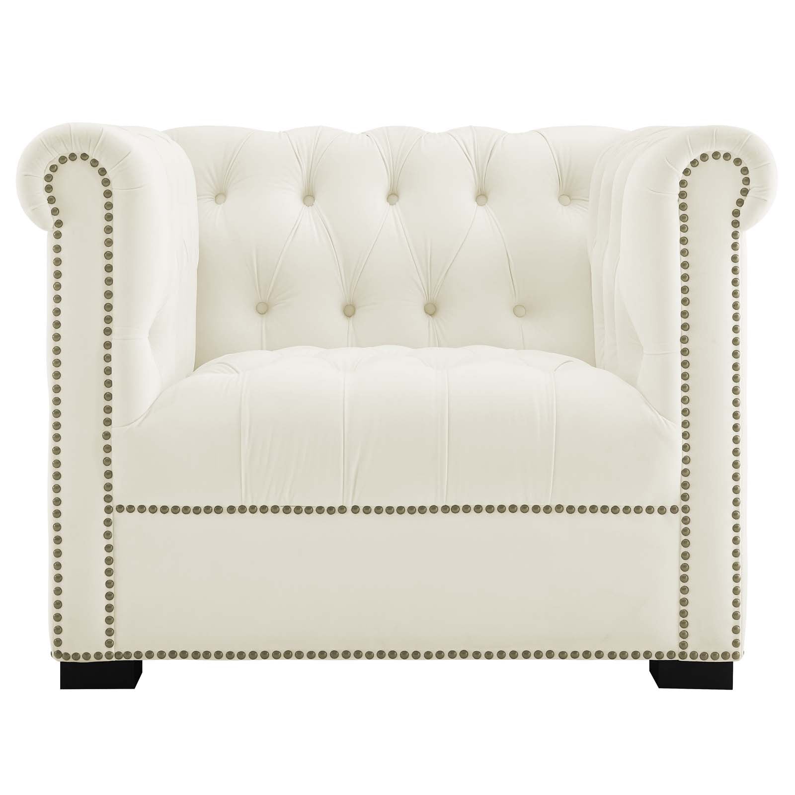 Heritage Performance Velvet Armchair by Modway