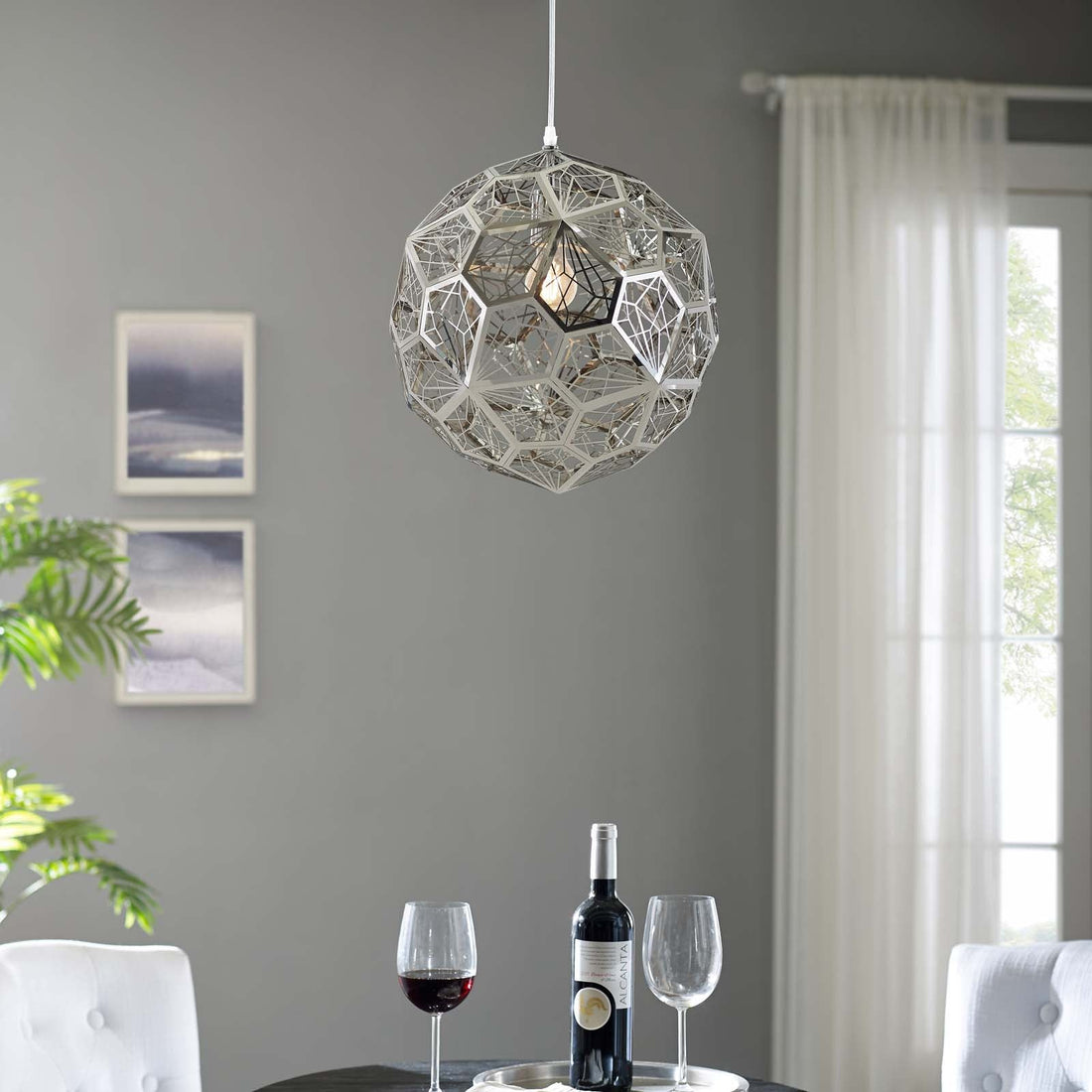 Shine Pendant Chandelier by Modway