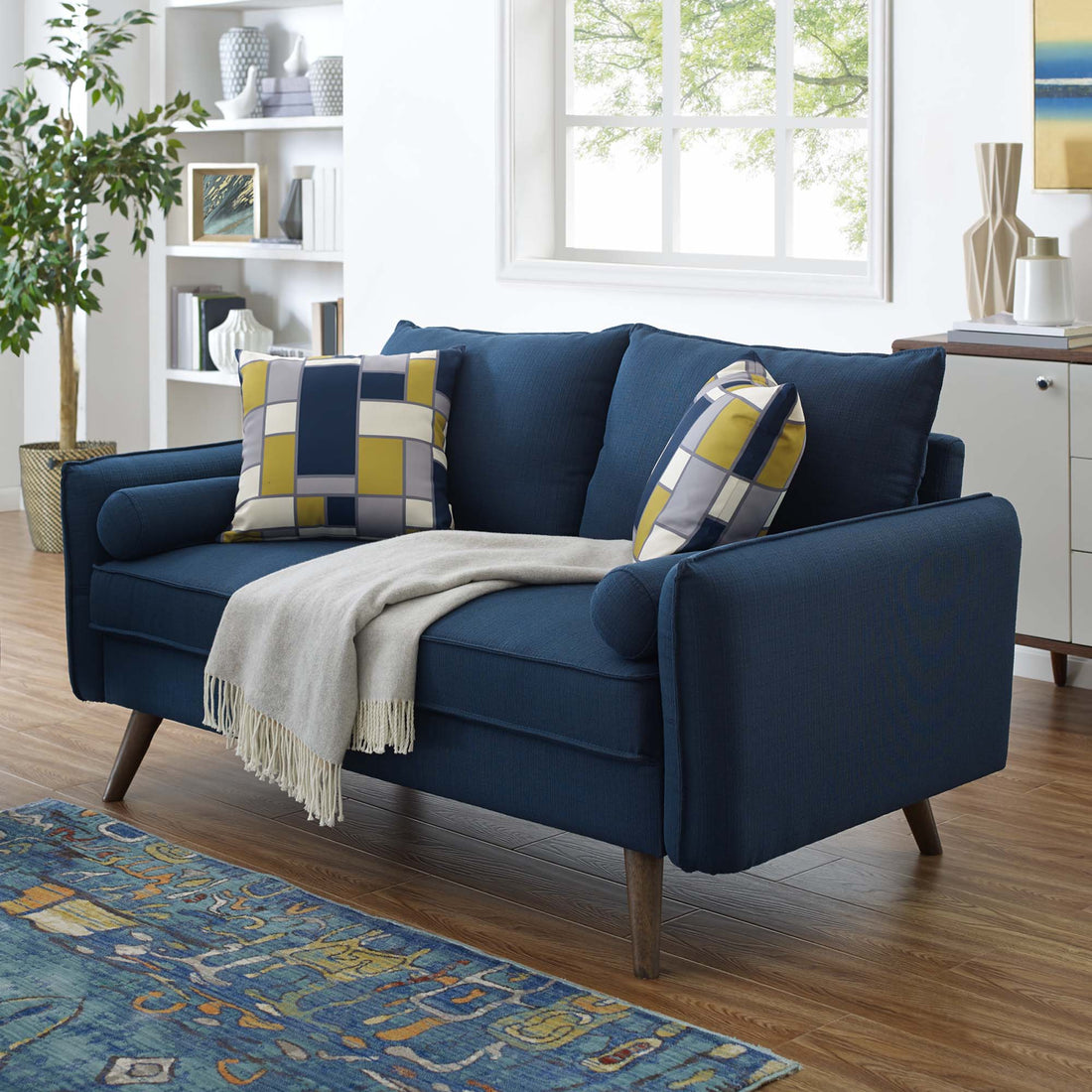 Revive Upholstered Fabric Loveseat by Modway