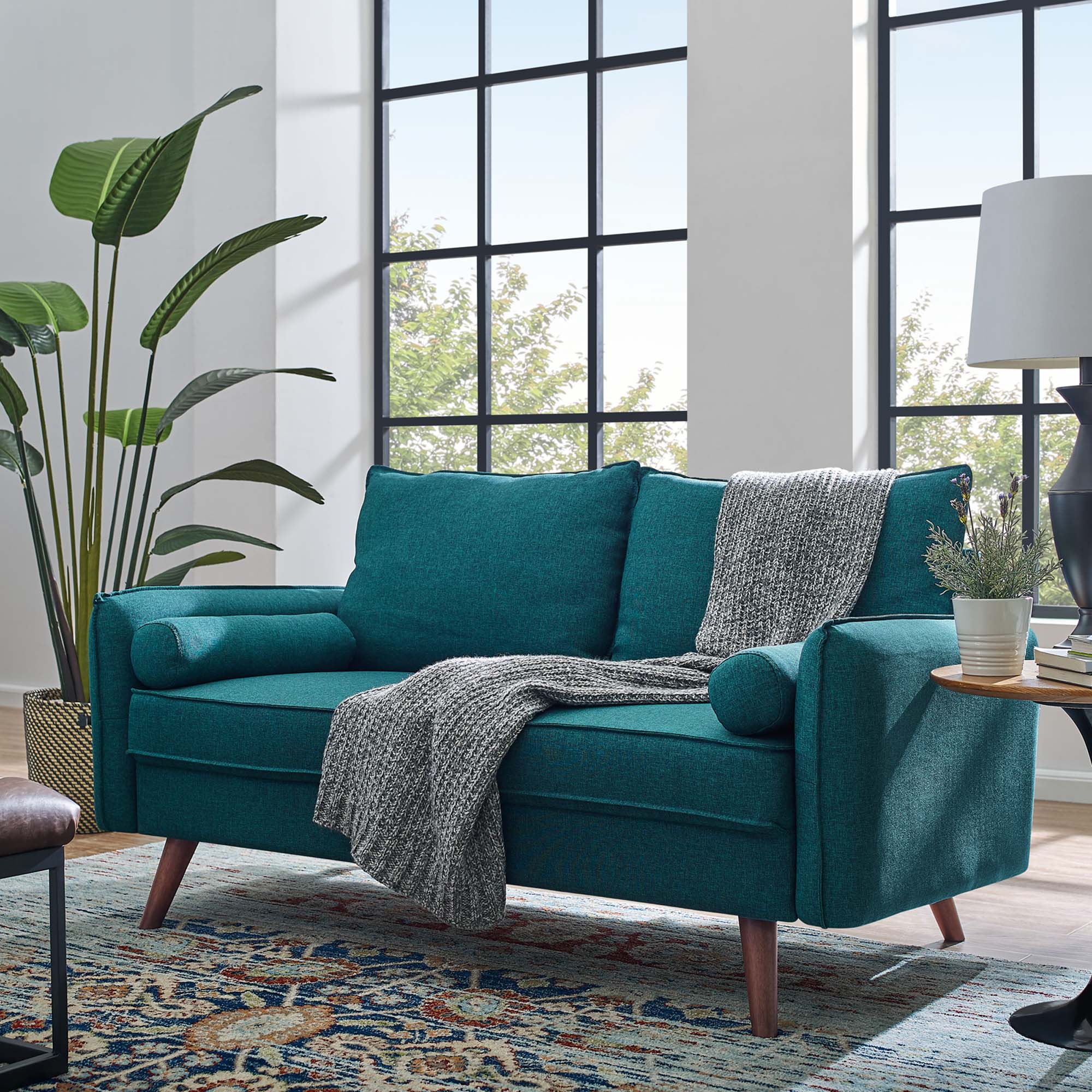 Revive Upholstered Fabric Loveseat by Modway