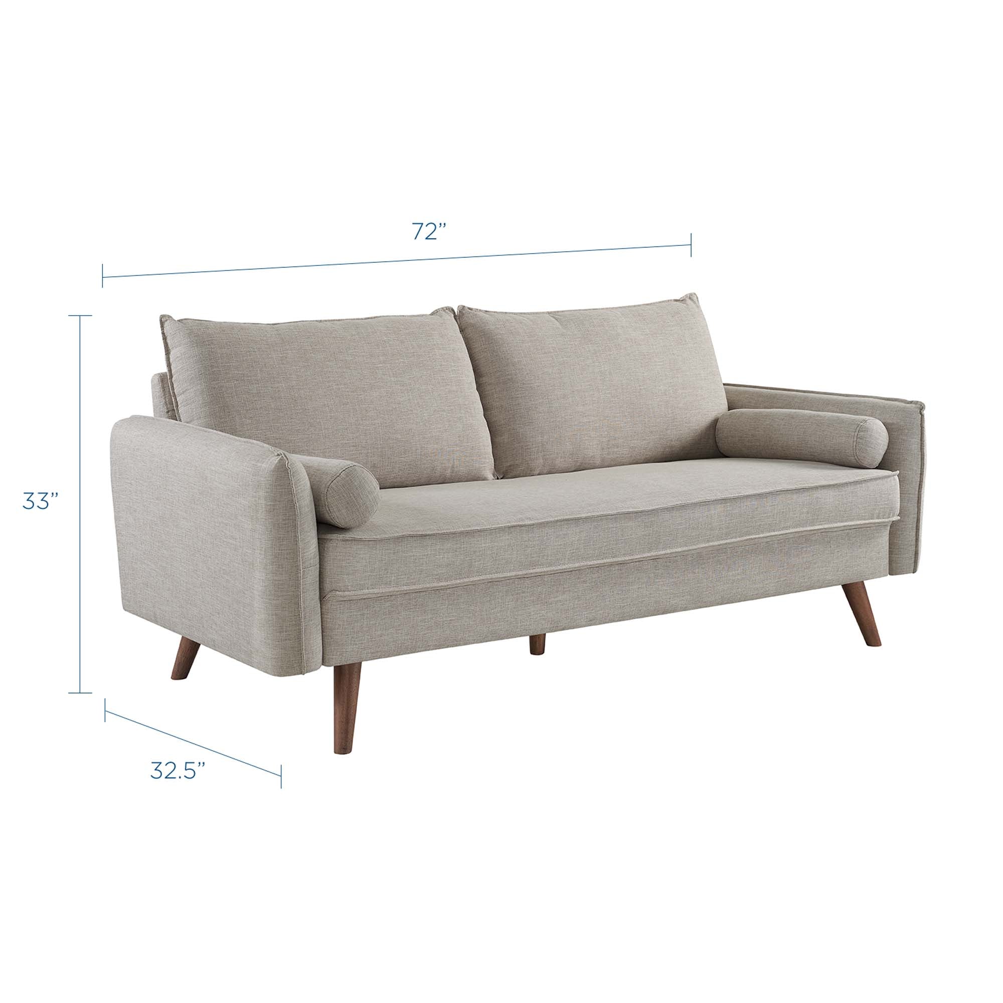 Revive Upholstered Fabric Sofa by Modway