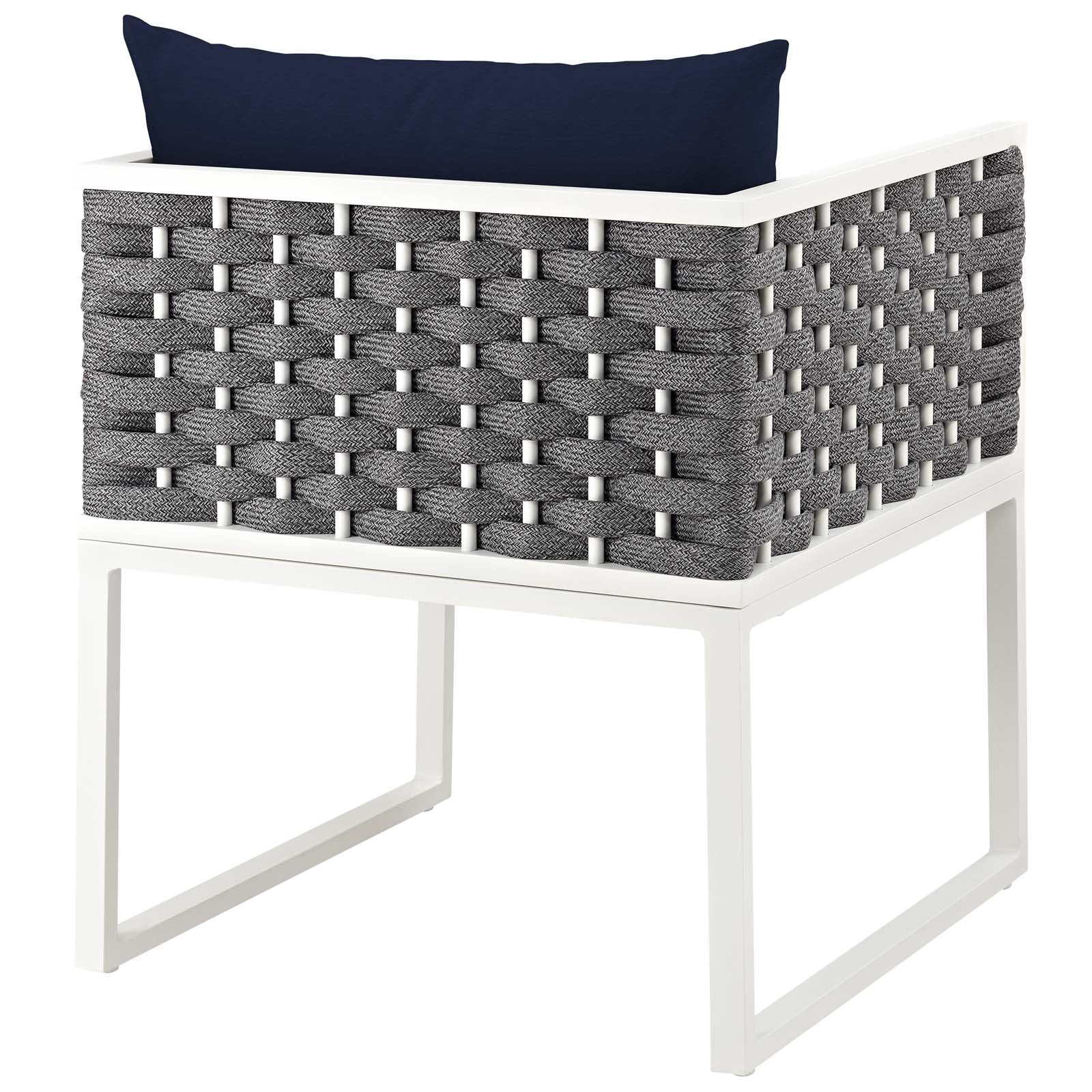Stance 9 Piece Outdoor Patio Aluminum Dining Set by Modway