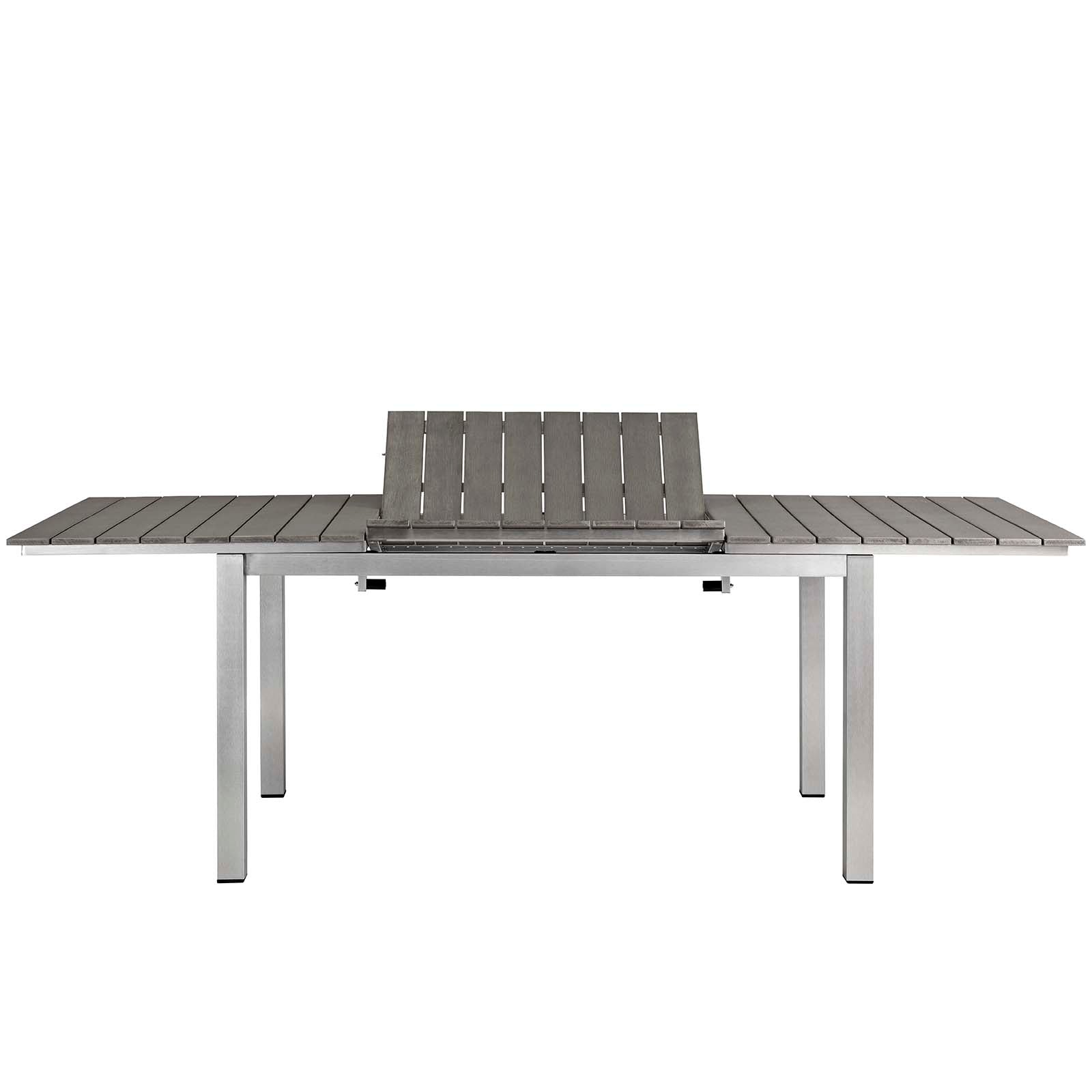 Shore 5 Piece Outdoor Patio Aluminum Dining Set by Modway