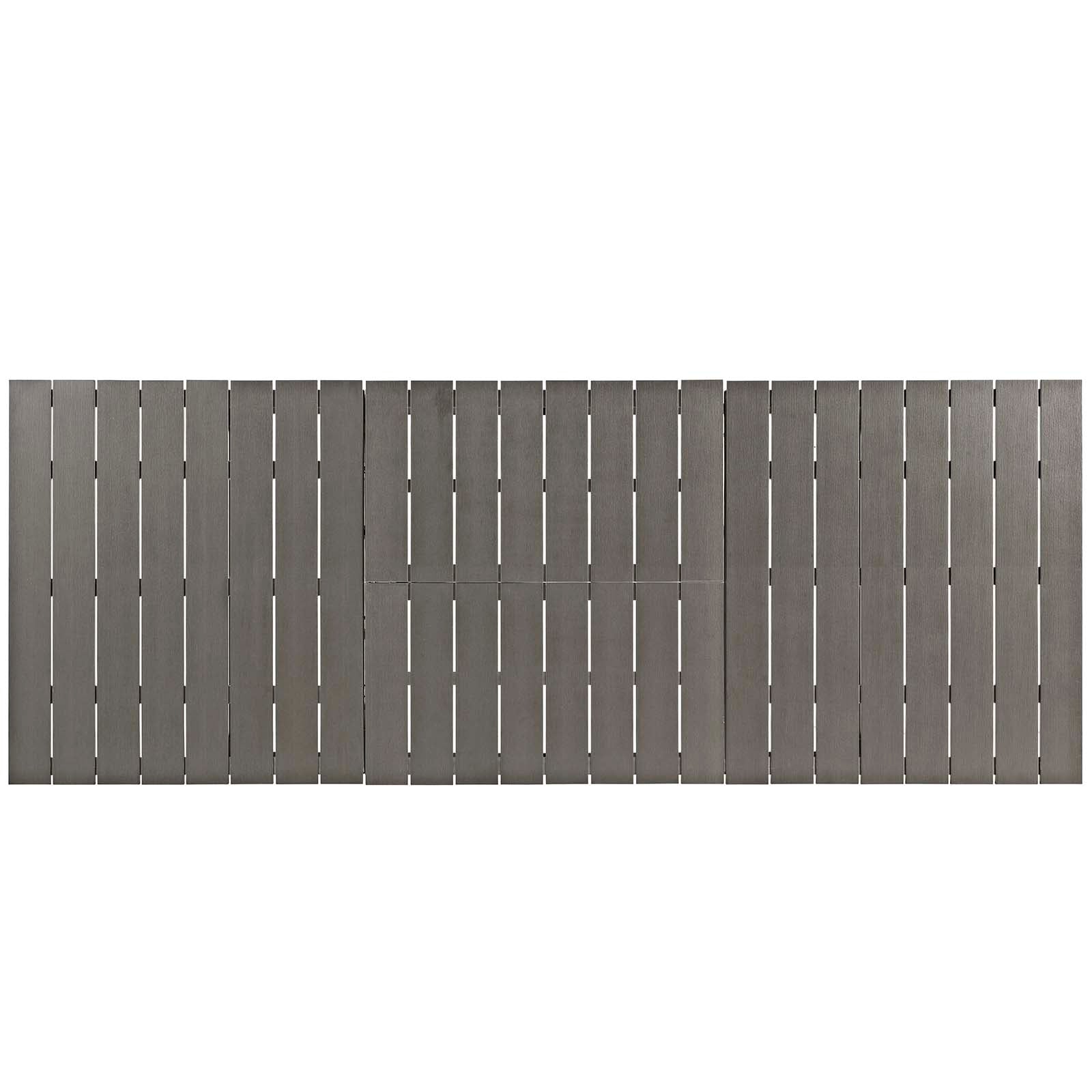 Shore 5 Piece Outdoor Patio Aluminum Dining Set by Modway