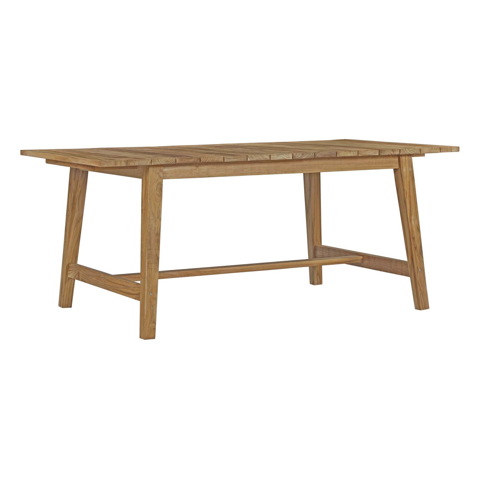 Marina 7 Piece Outdoor Patio Teak Dining Set by Modway