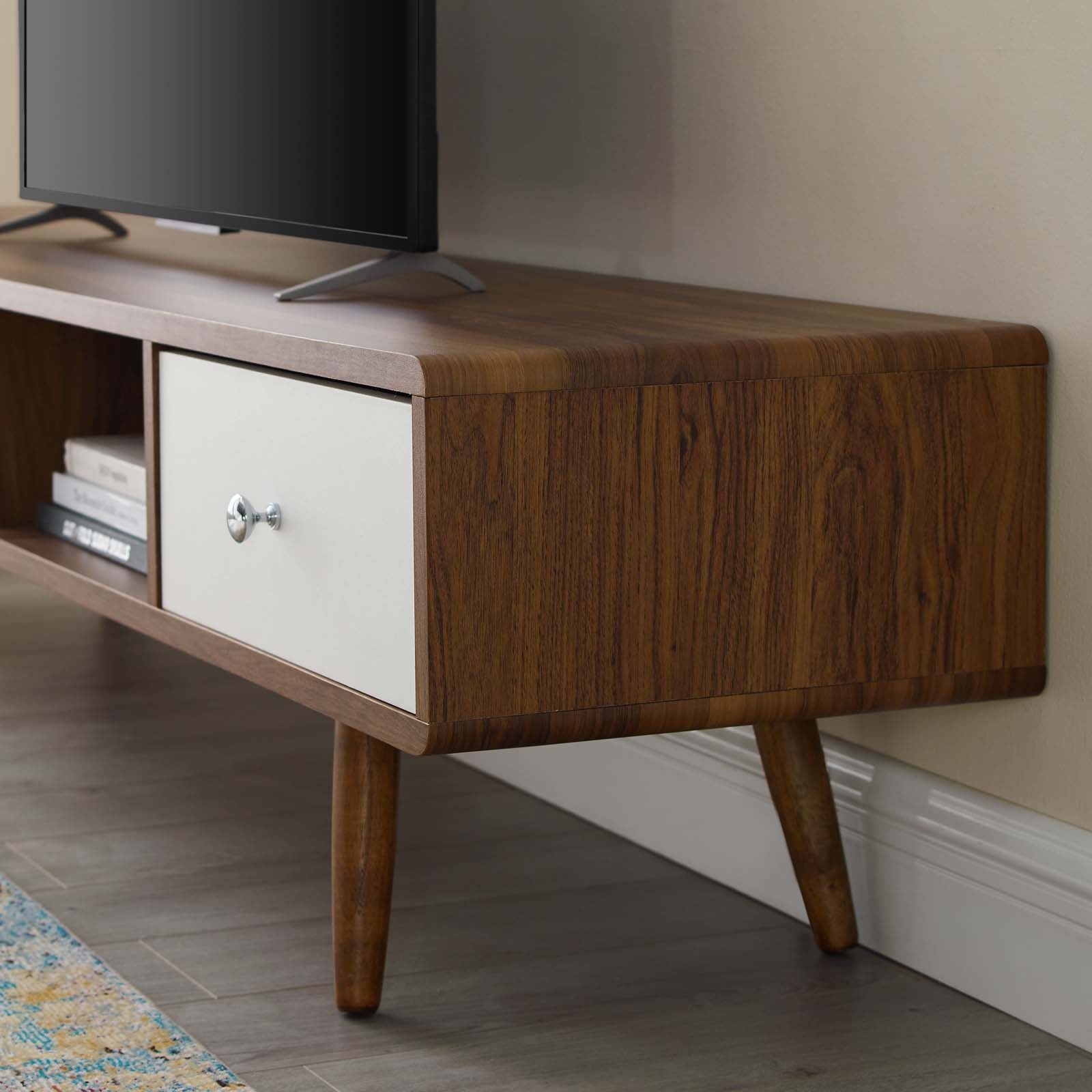 Transmit 70" Media Console Wood TV Stand by Modway