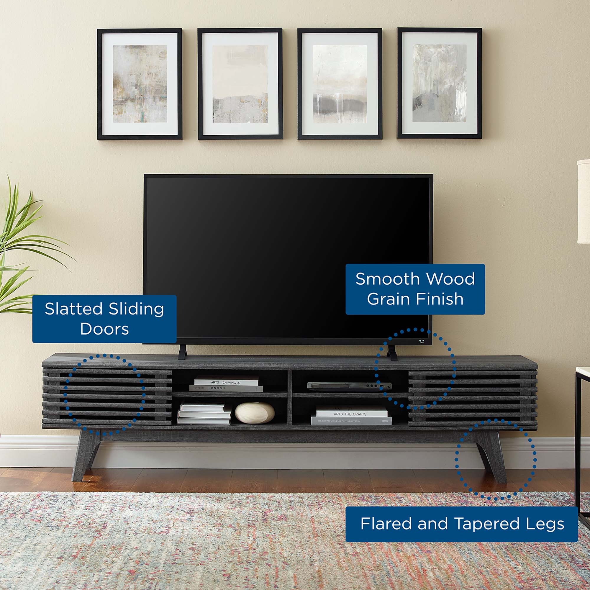 Render 70" Entertainment Center TV Stand by Modway