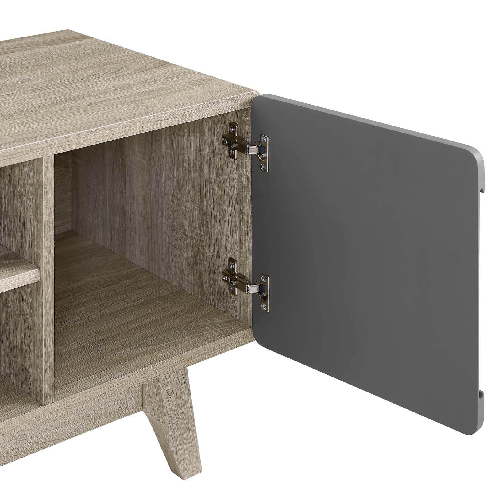 Tread 70" Media Console TV Stand by Modway
