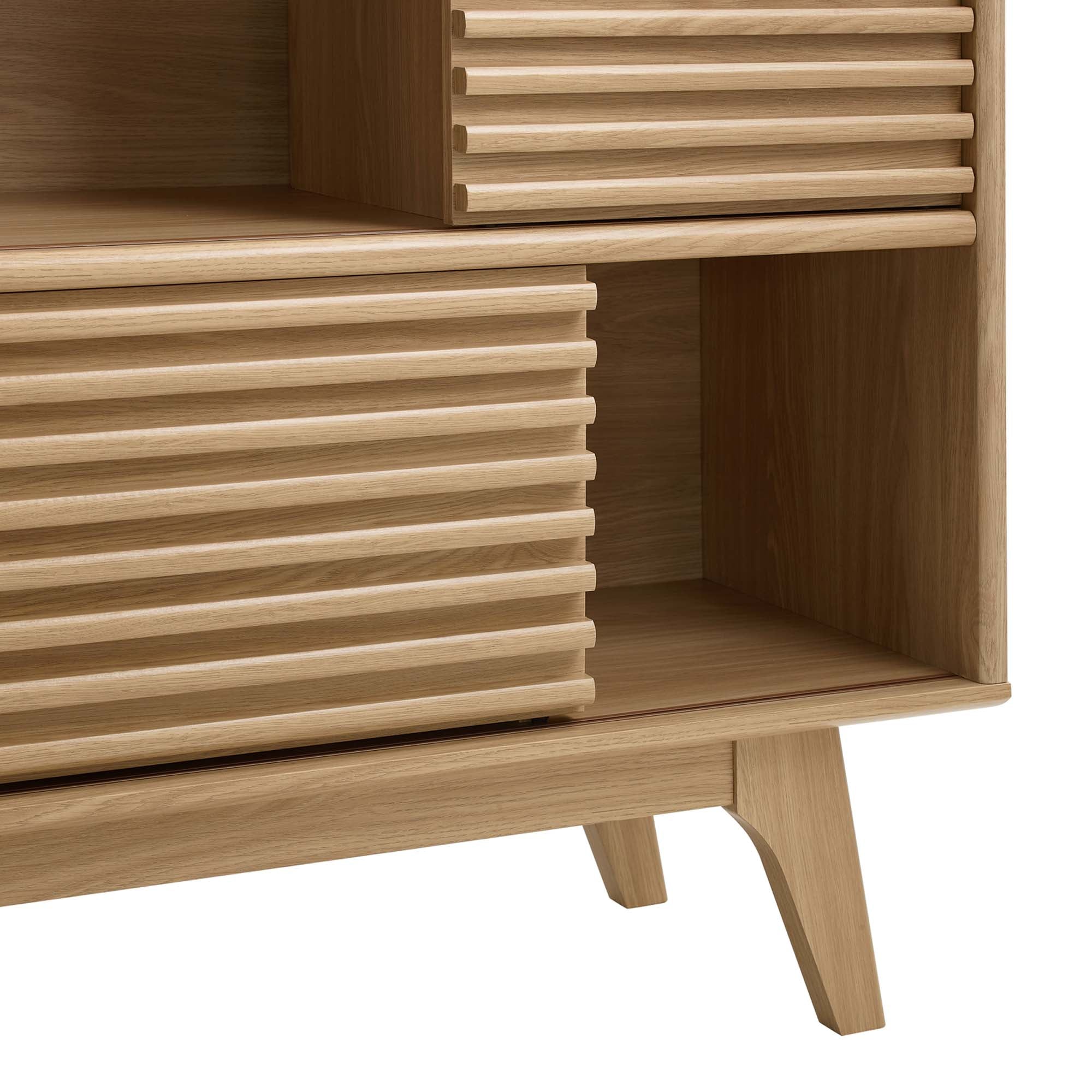 Render Three-Tier Display Storage Cabinet Stand by Modway