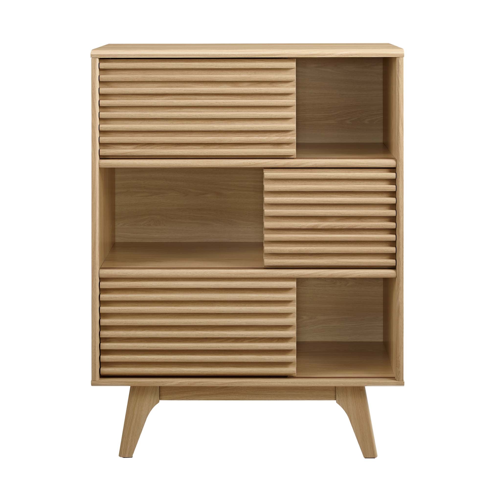 Render Three-Tier Display Storage Cabinet Stand by Modway