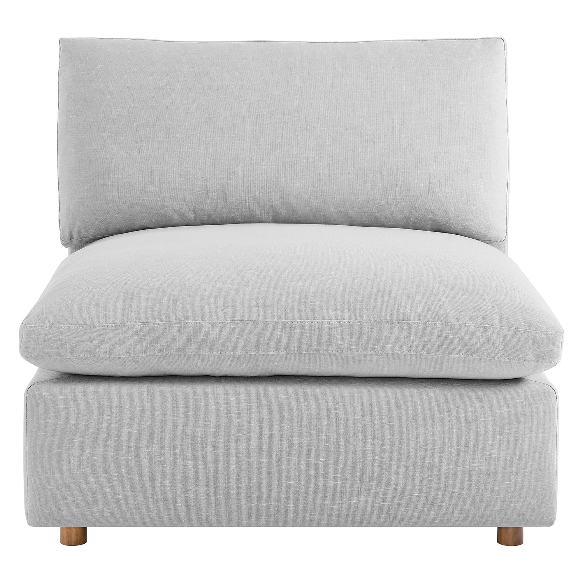 Commix 6-Piece Down Filled Overstuffed Performance Velvet Sectional Sofa by Modway