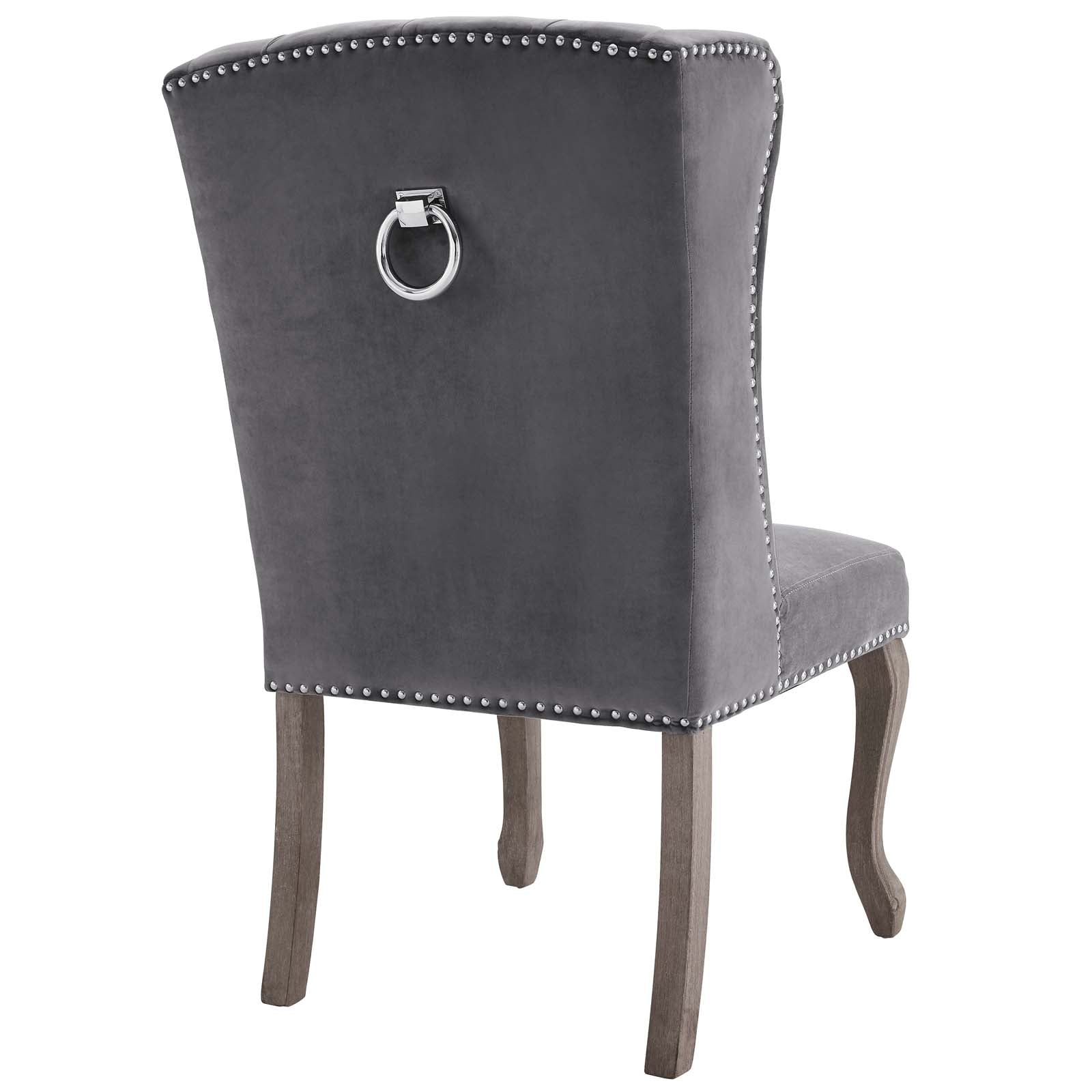 Apprise French Vintage Dining Performance Velvet Side Chair by Modway