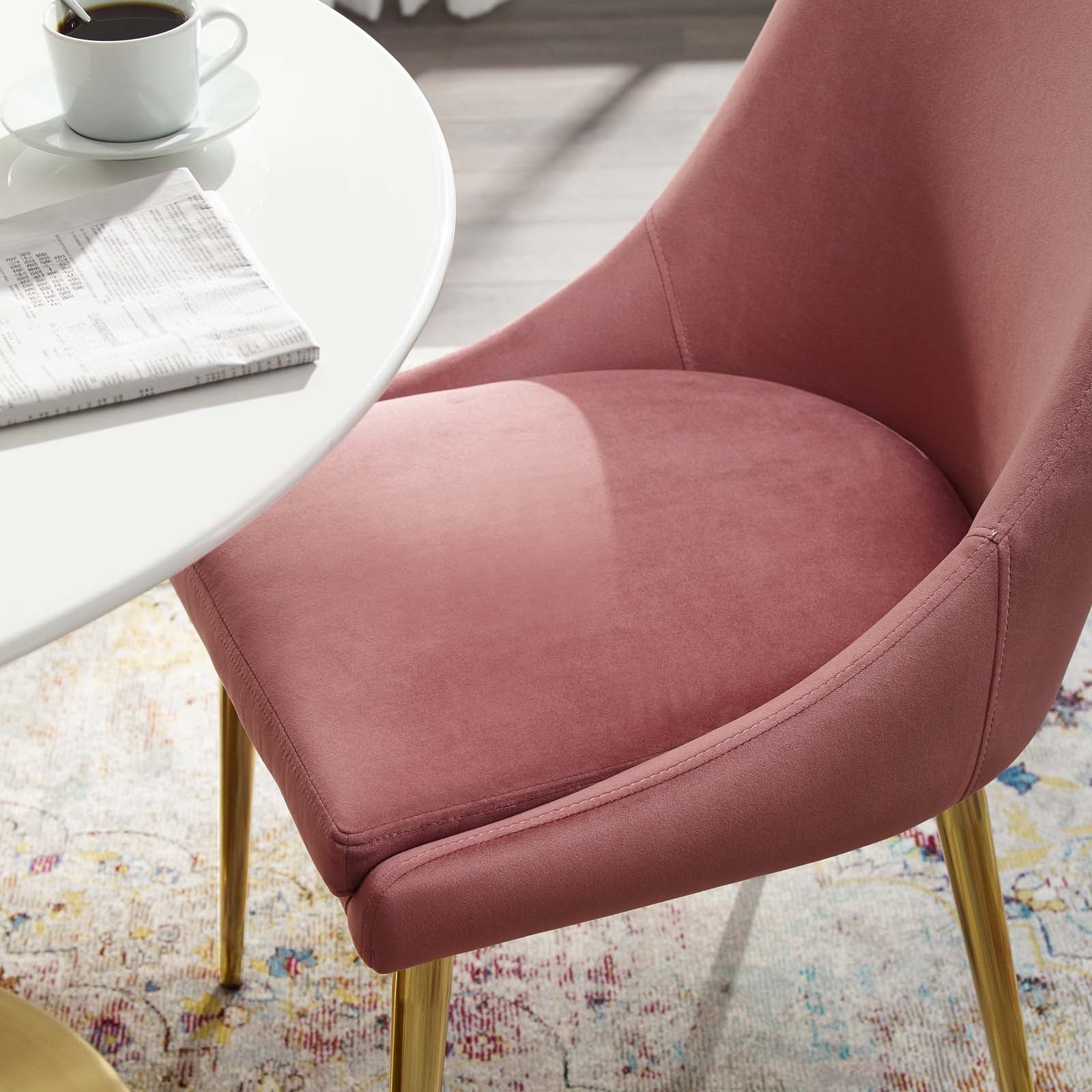 Viscount Modern Accent Performance Velvet Dining Chair by Modway