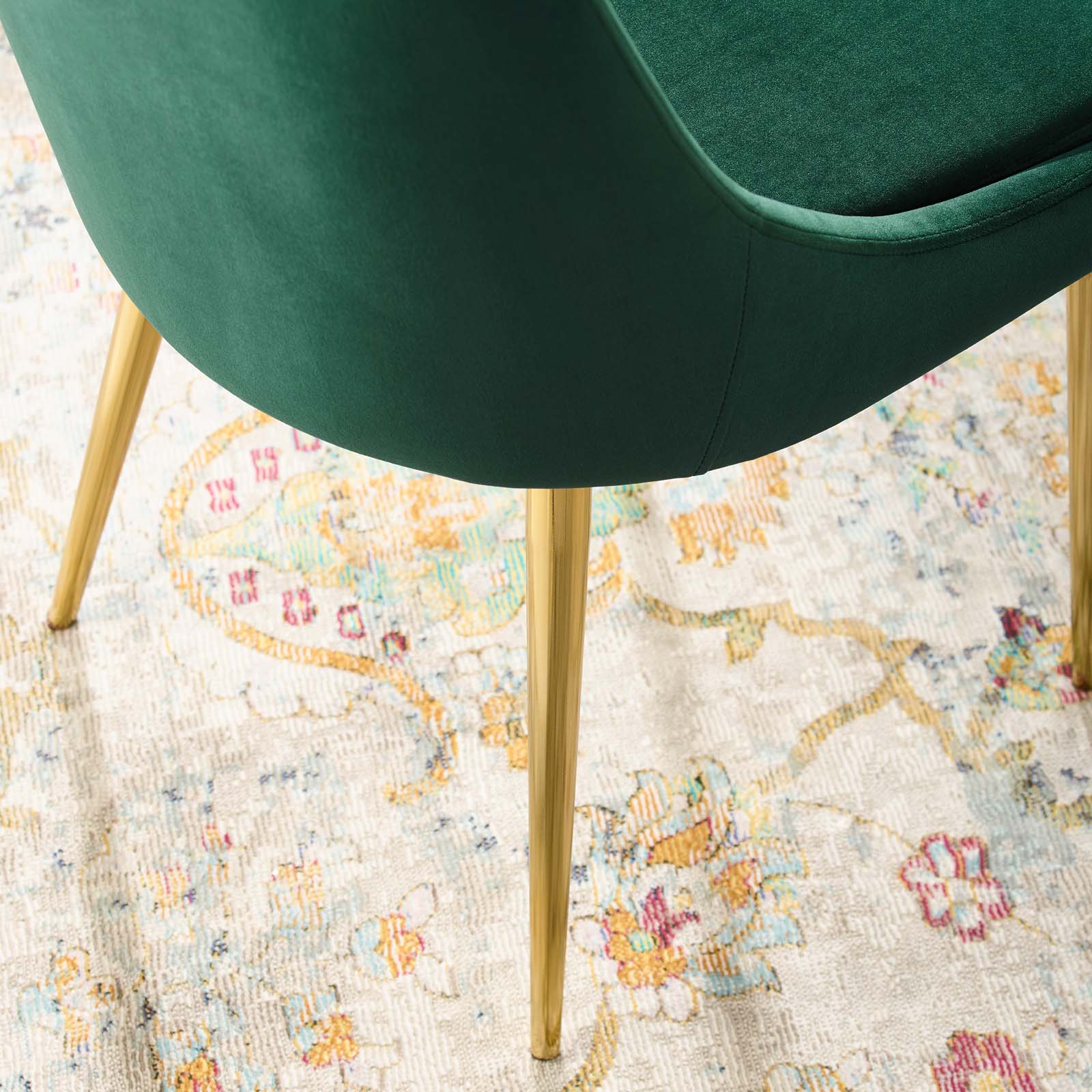Viscount Modern Accent Performance Velvet Dining Chair by Modway