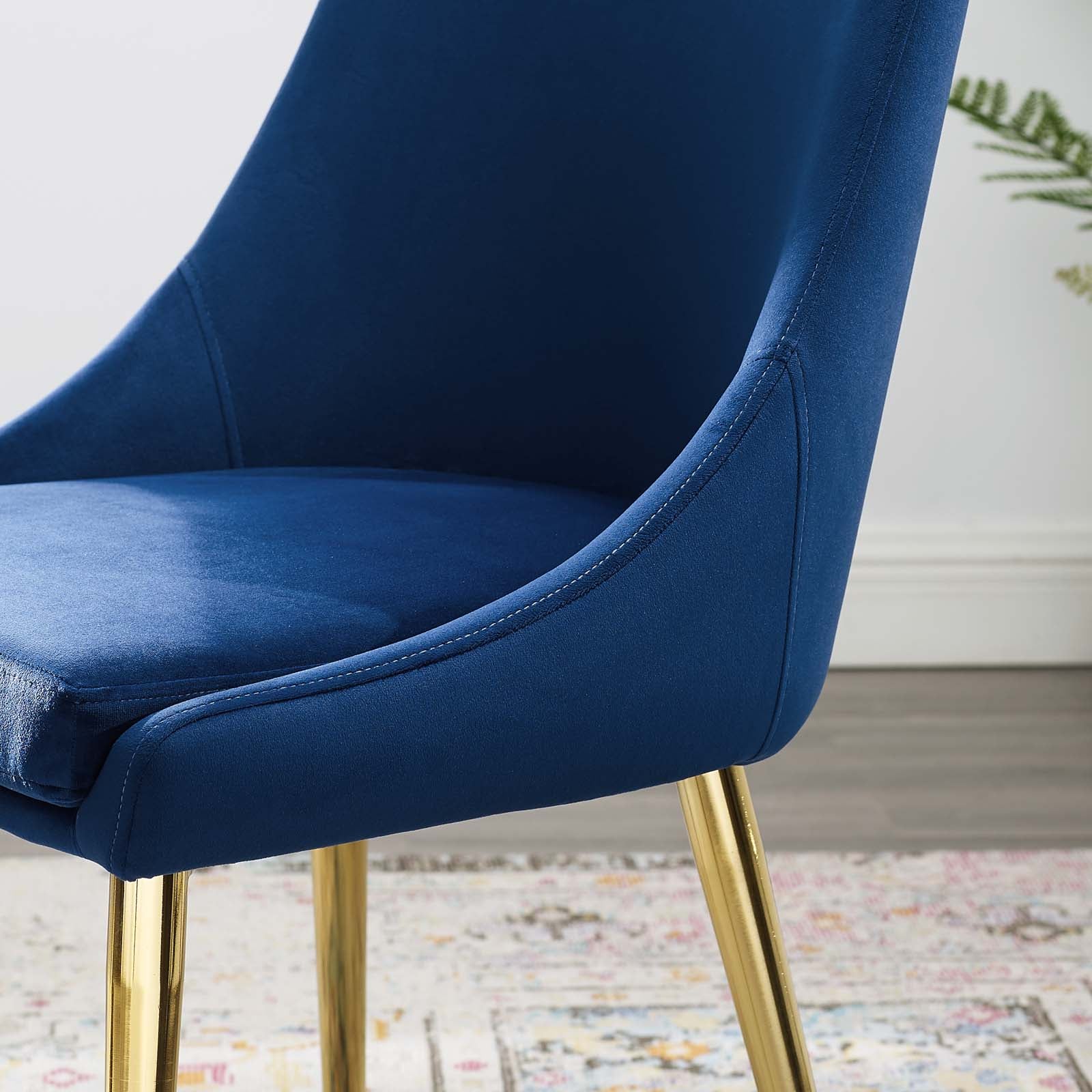 Viscount Modern Accent Performance Velvet Dining Chair by Modway