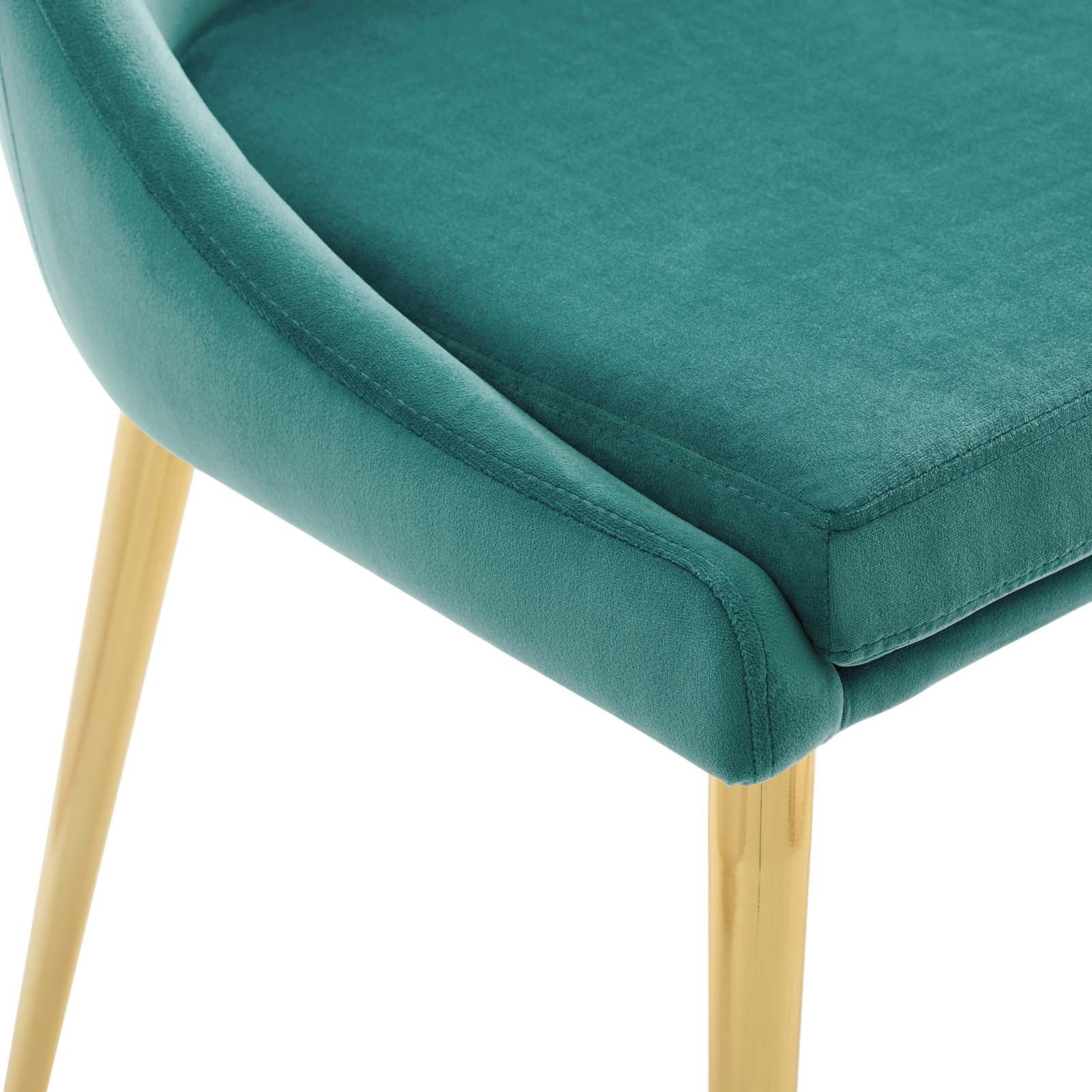Viscount Modern Accent Performance Velvet Dining Chair by Modway