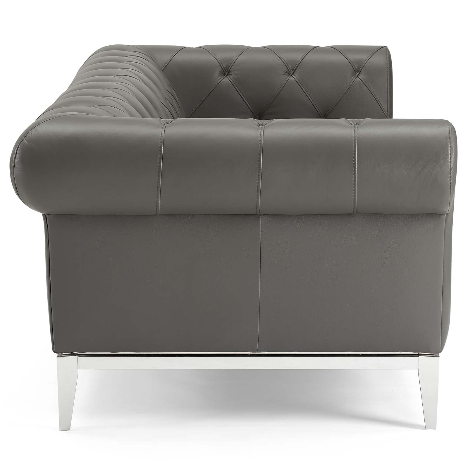 Idyll 3 Piece Upholstered Leather Set by Modway