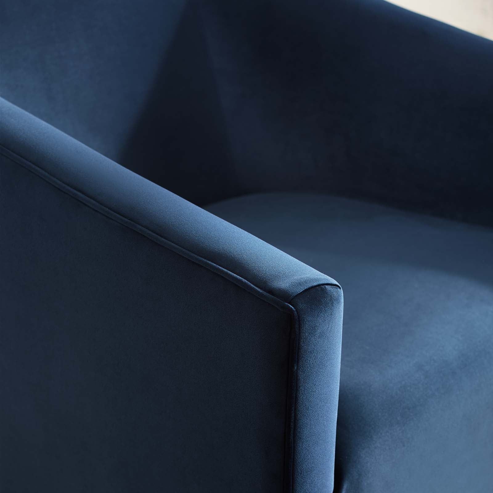Twist Accent Lounge Performance Velvet Swivel Chair by Modway