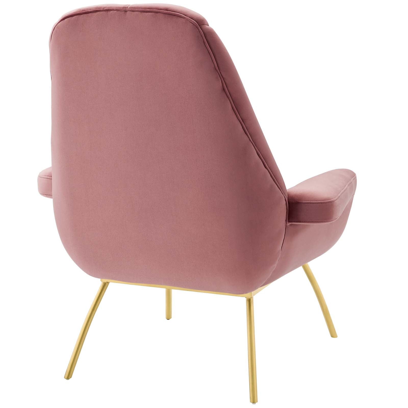 Summit Accent Performance Velvet Armchair by Modway