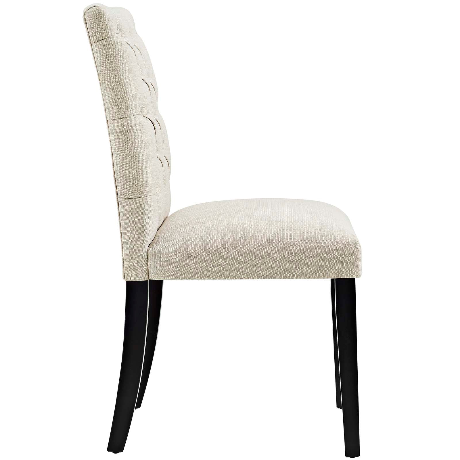 Duchess Fabric Dining Chair Set of 2 by Modway