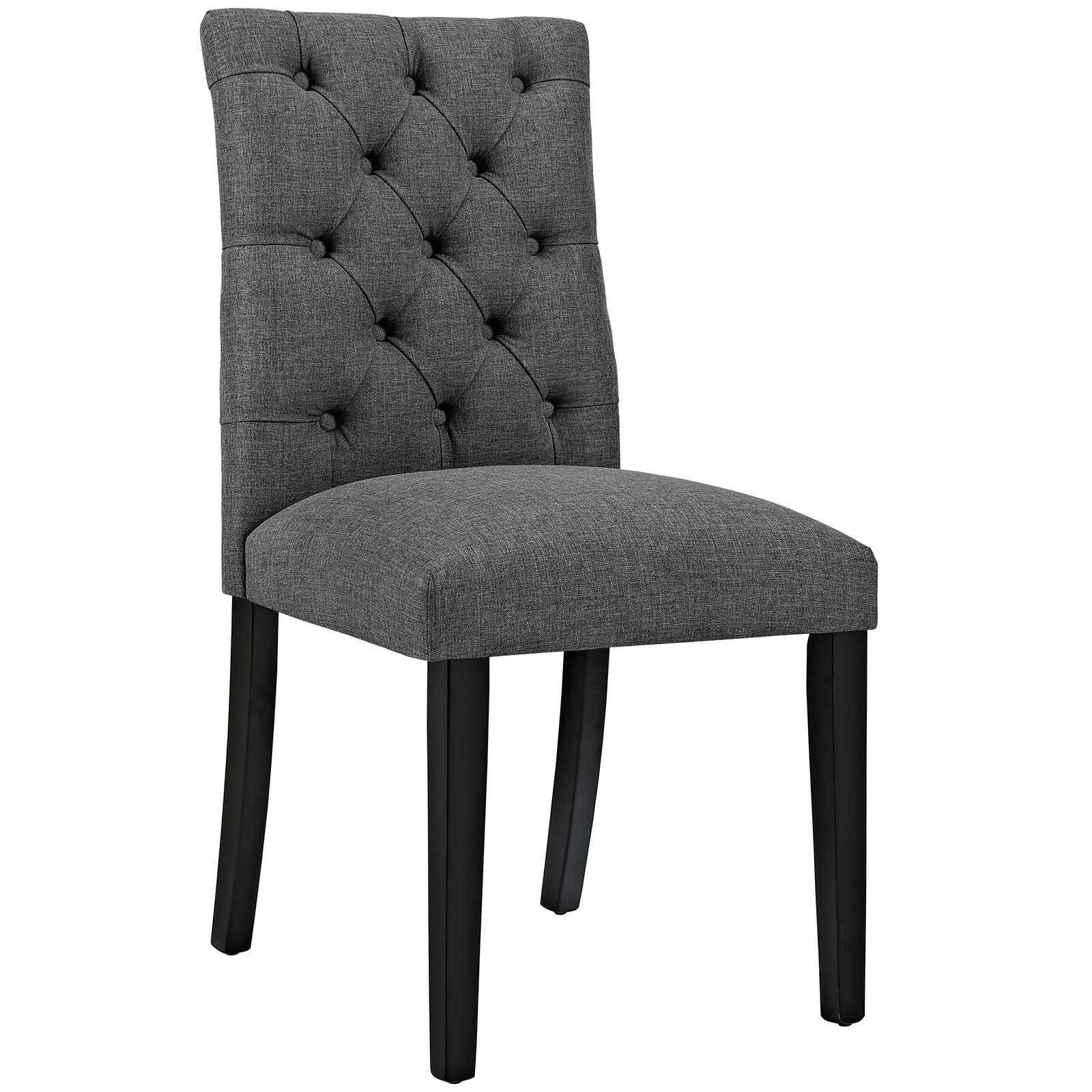 Duchess Fabric Dining Chair Set of 2 by Modway