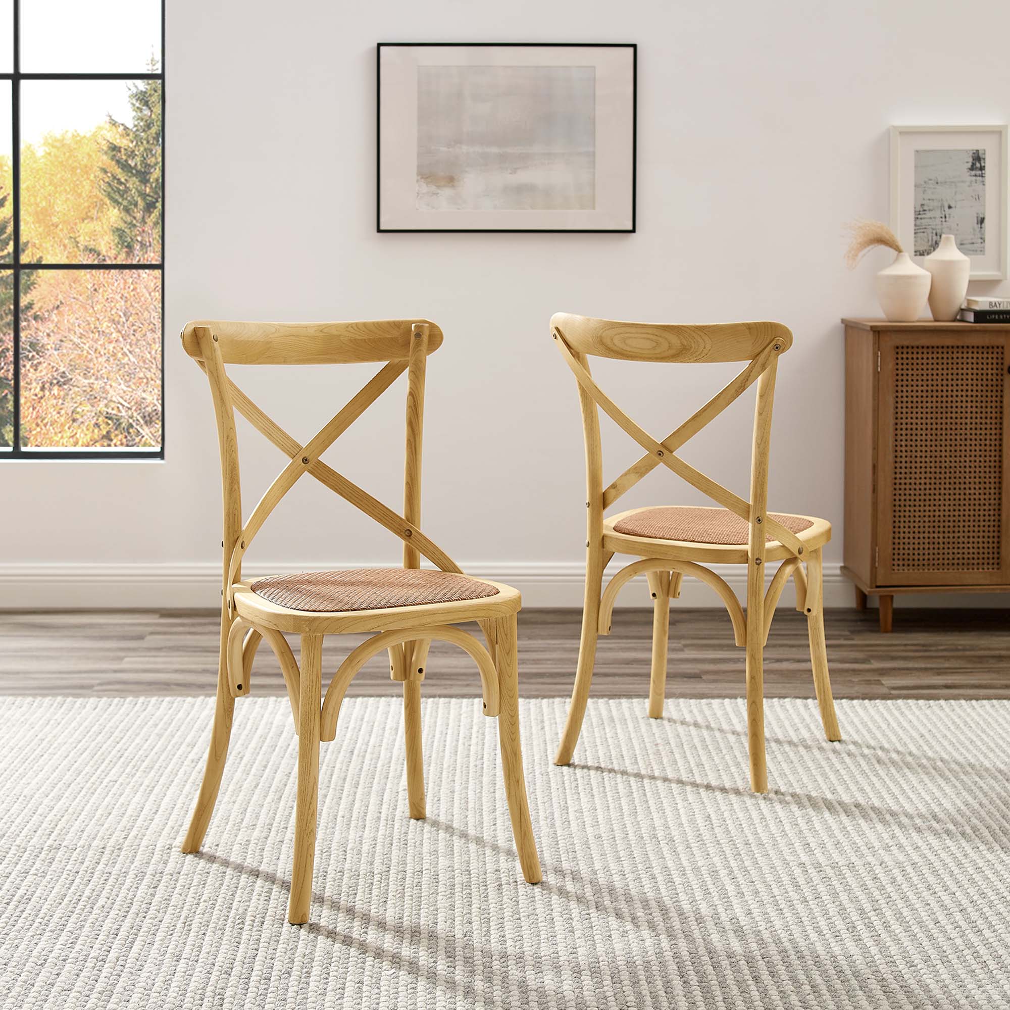 Gear Dining Side Chair Set of 2 by Modway