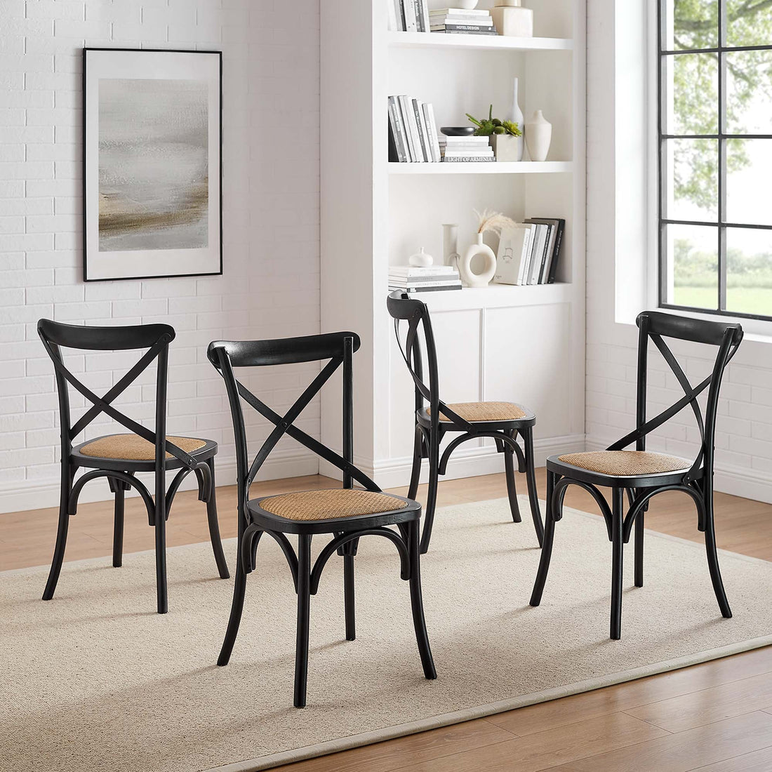 Gear Dining Side Chair Set of 4 by Modway