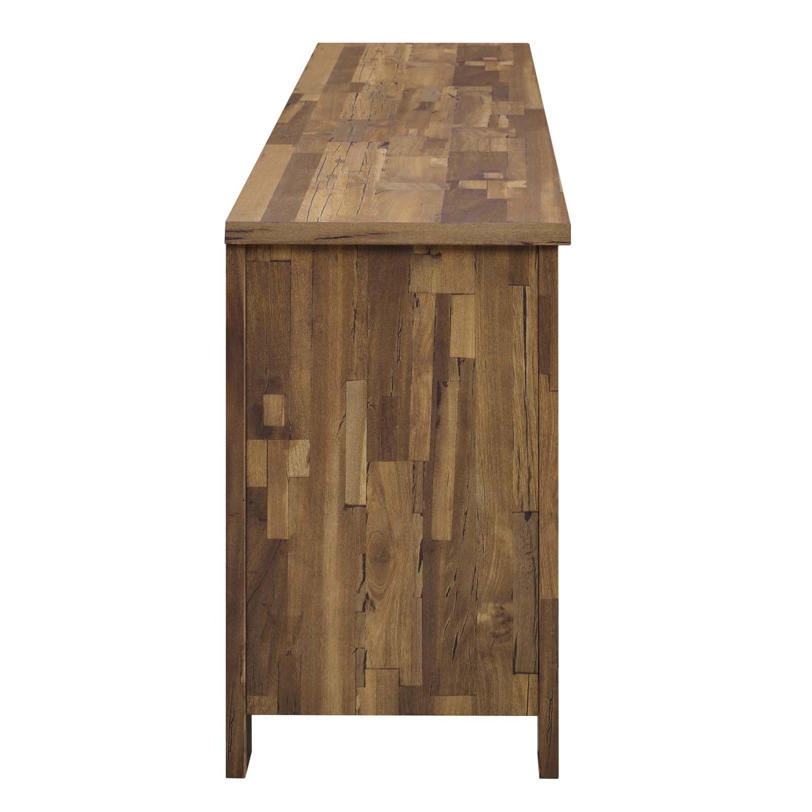 Cheshire 71" Rustic Sliding Door TV Stand by Modway