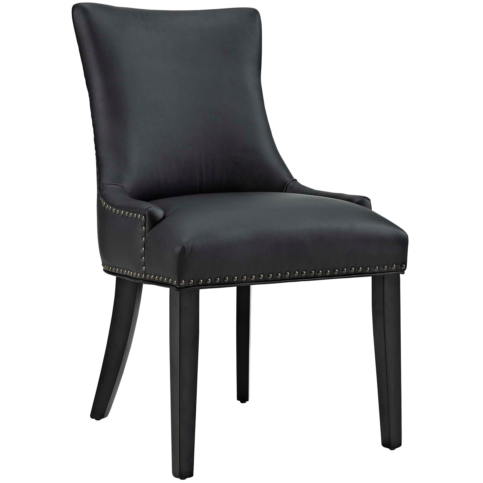 Marquis Dining Chair Faux Leather Set of 2 by Modway