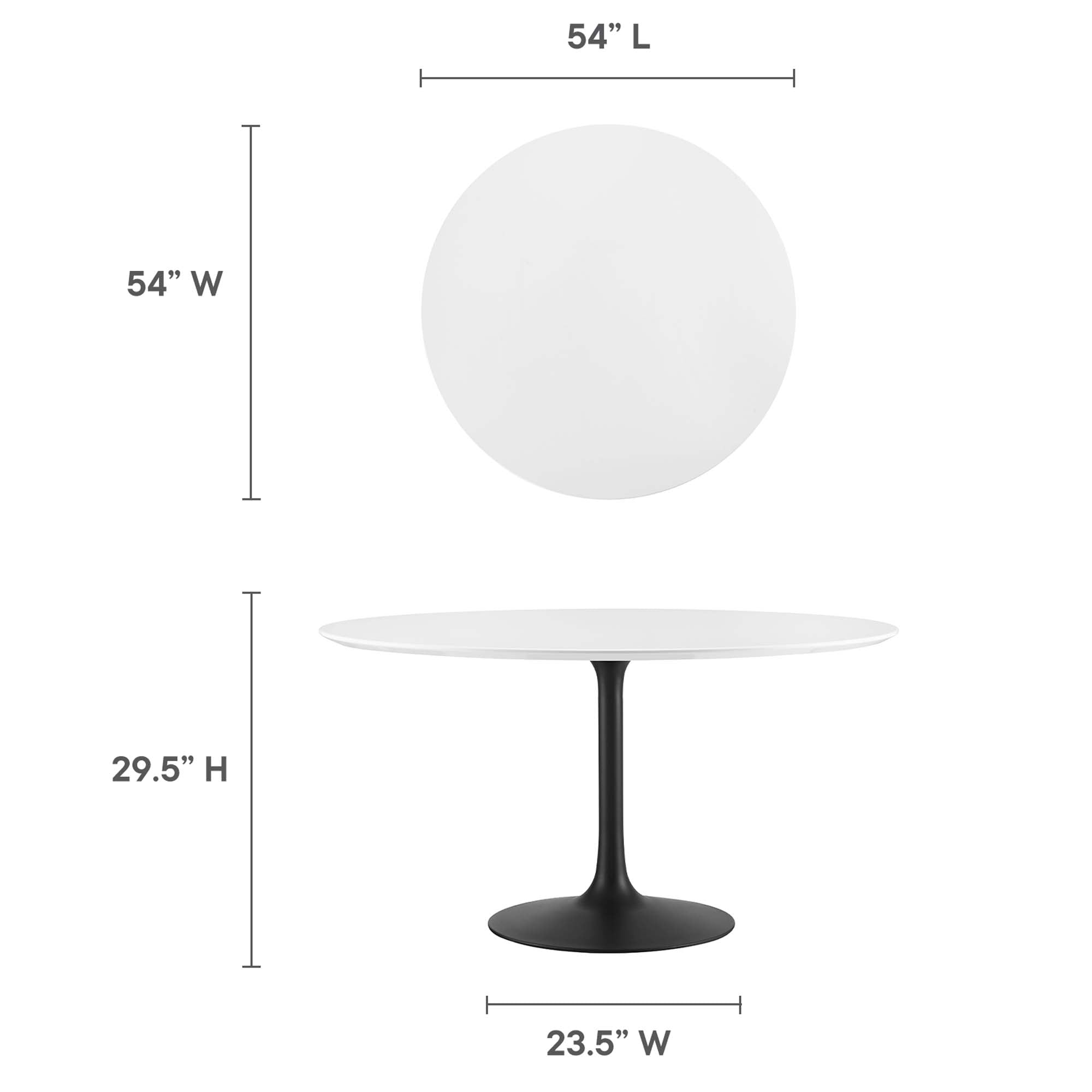 Lippa Round 54" Dining Table by Modway