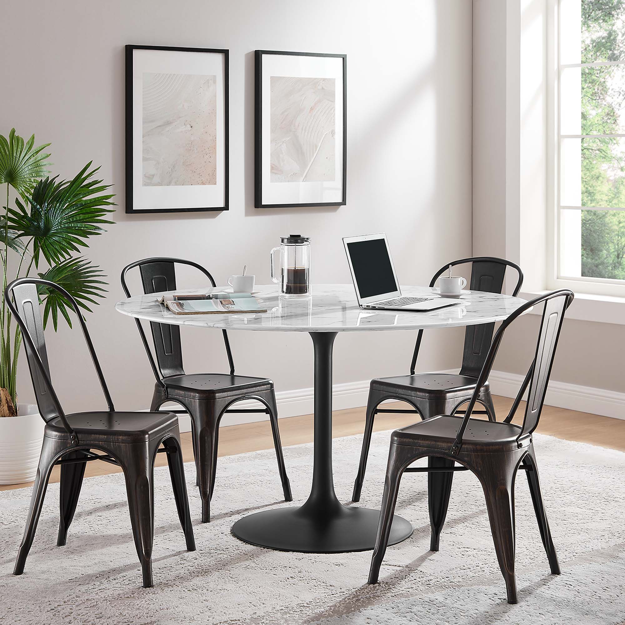 Lippa Round 54" Dining Table by Modway