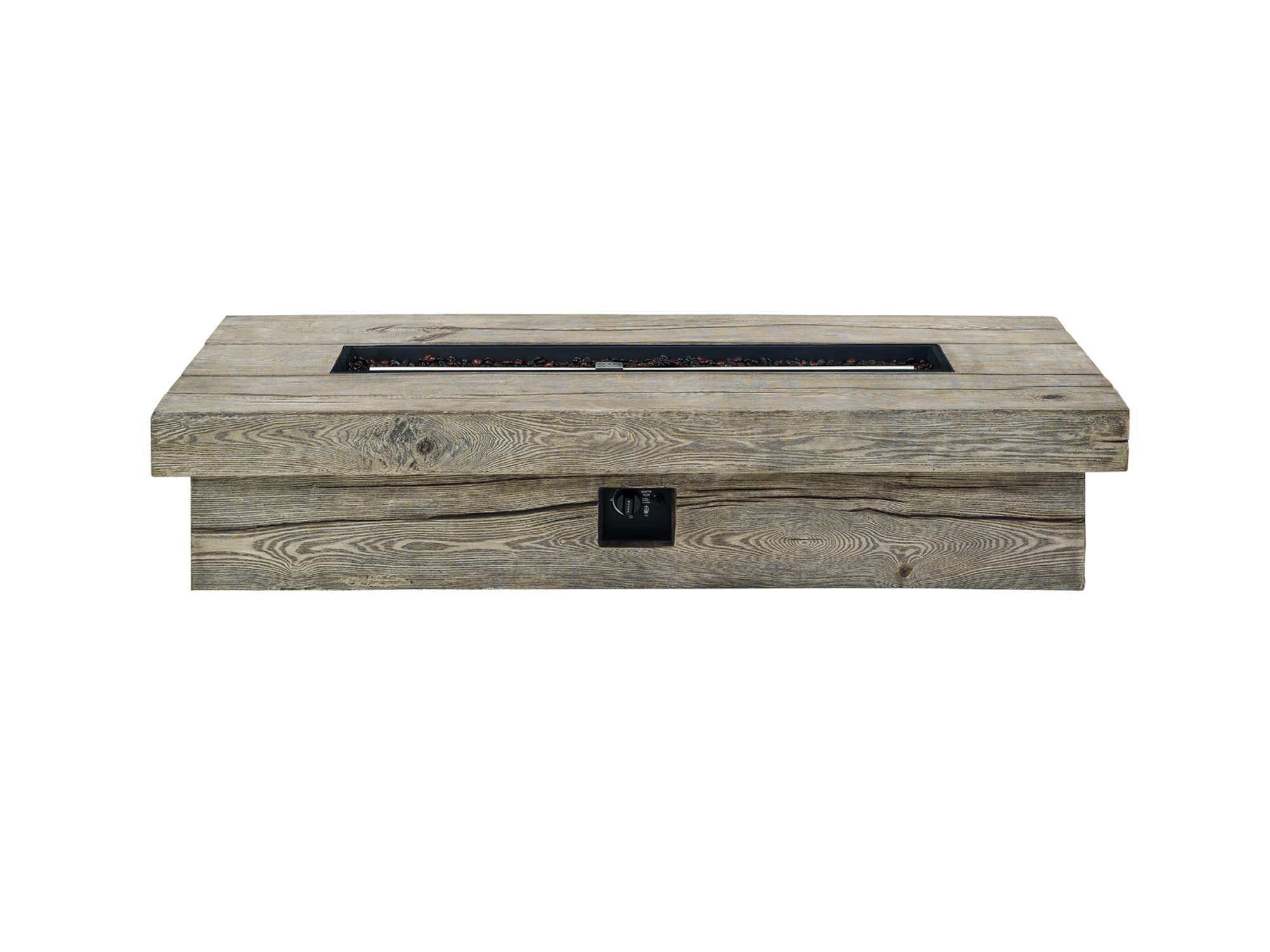 Manteo 70" Rectangular Outdoor Patio Fire Pit Table by Modway