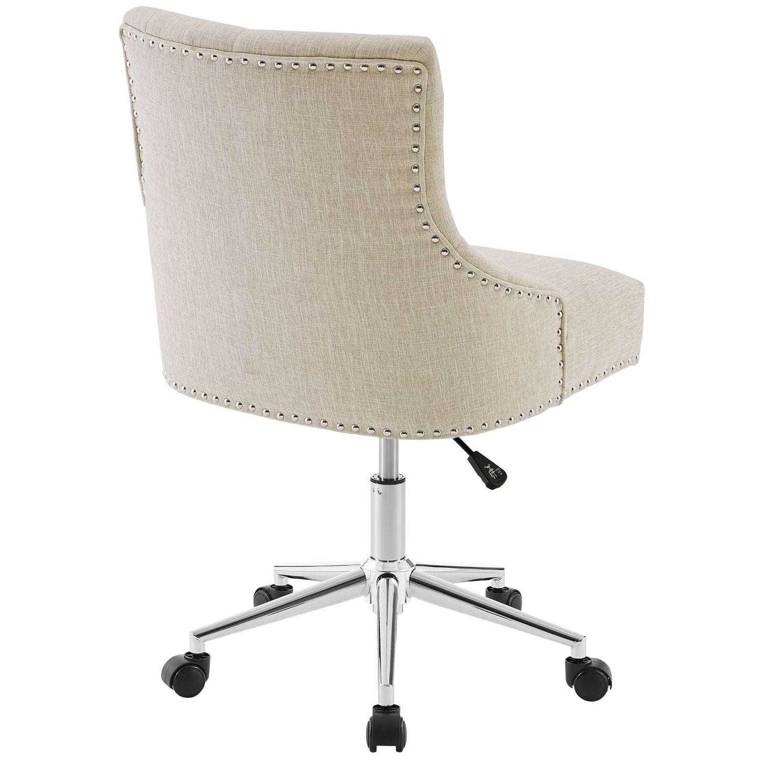 Regent Tufted Button Swivel Upholstered Fabric Office Chair by Modway