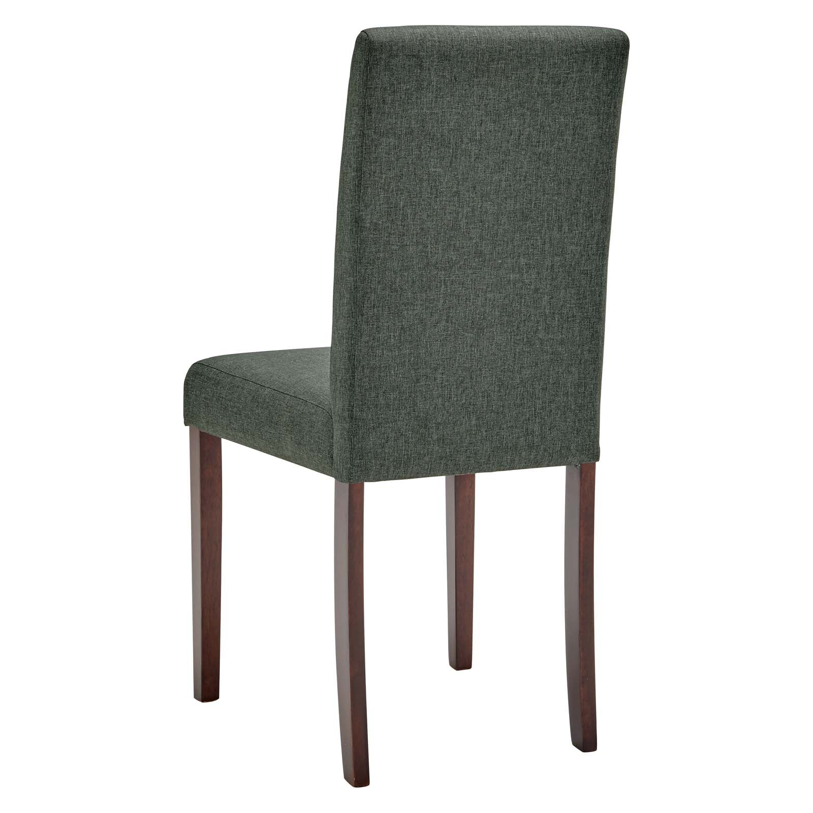 Prosper Upholstered Fabric Dining Side Chair Set of 2 by Modway