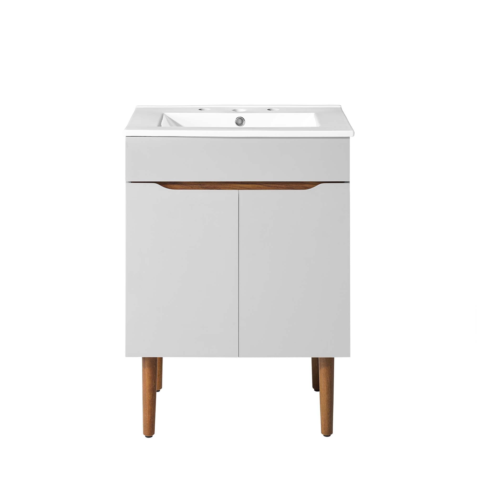 Harvest Bathroom Vanity Basin Included by Modway