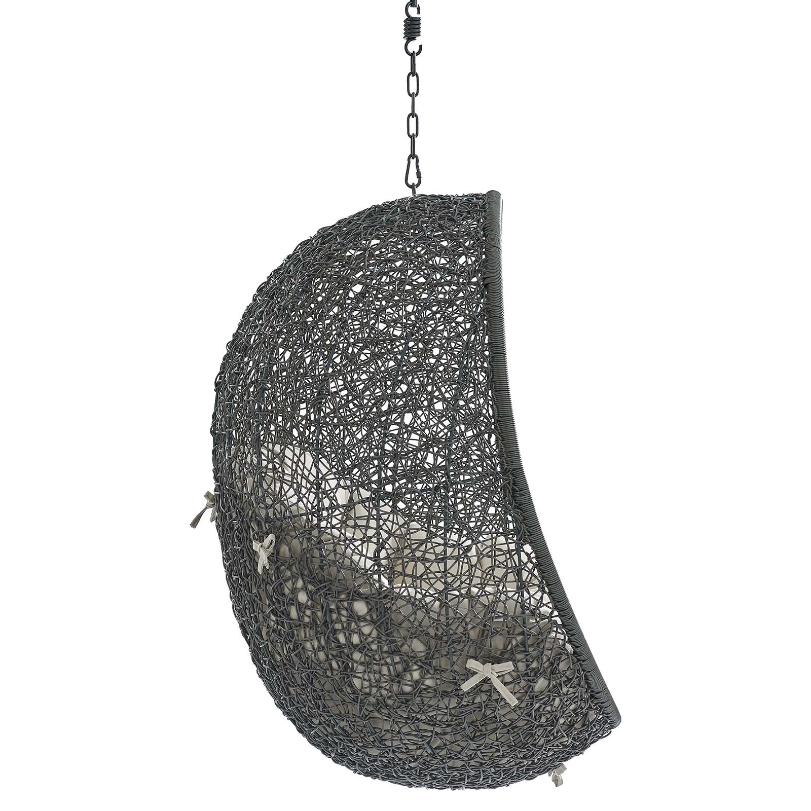 Hide Sunbrella® Fabric Swing Outdoor Patio Lounge Chair Without Stand by Modway