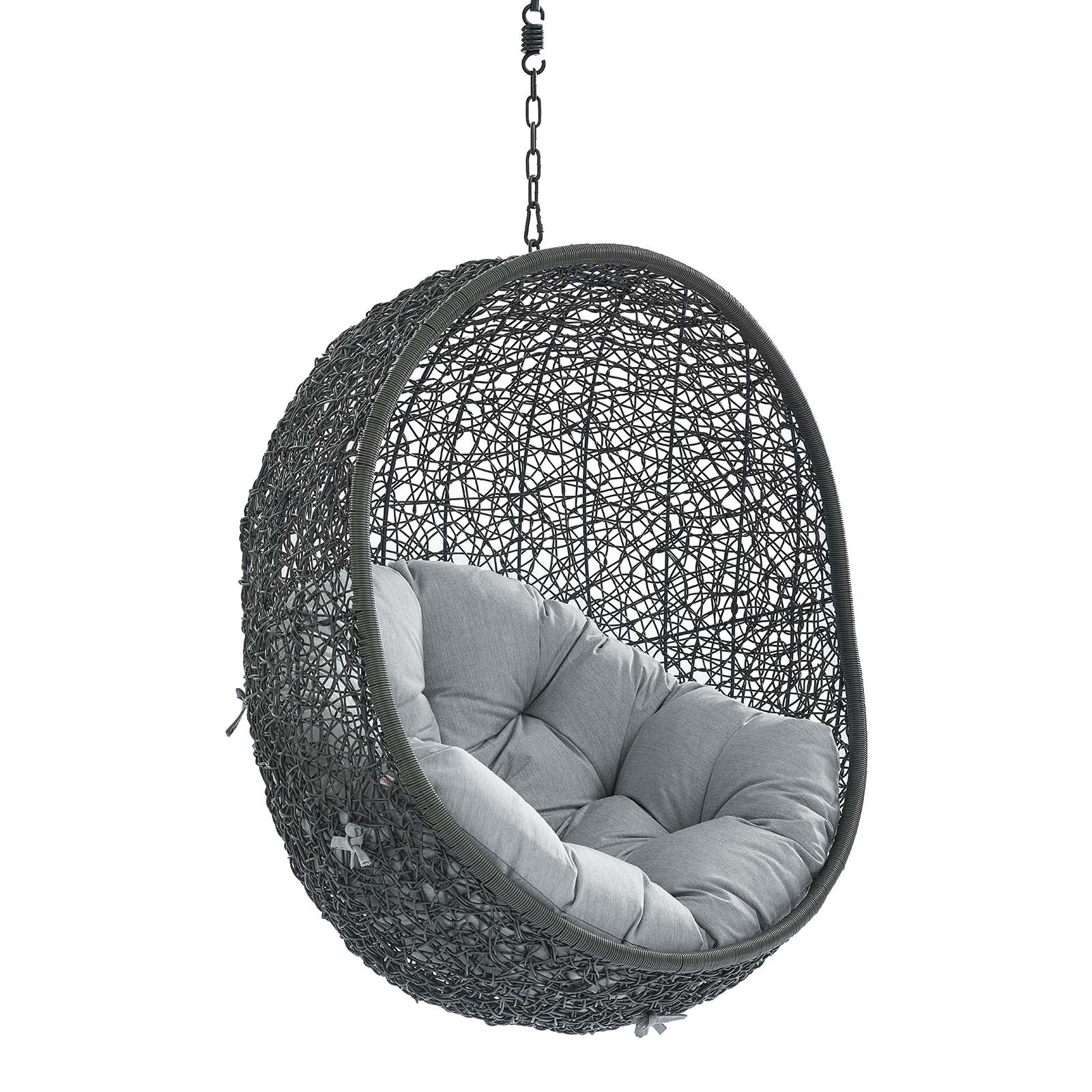 Hide Sunbrella® Fabric Swing Outdoor Patio Lounge Chair Without Stand by Modway