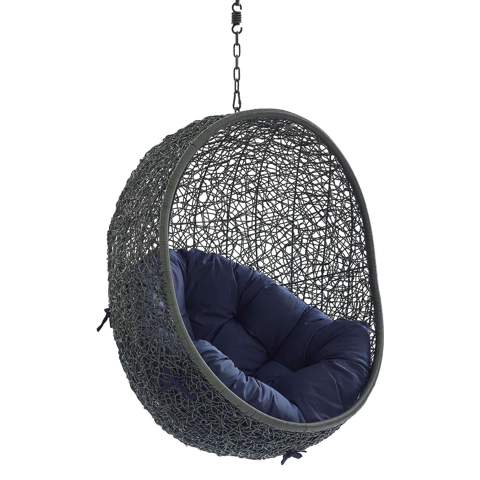 Hide Sunbrella® Fabric Swing Outdoor Patio Lounge Chair Without Stand by Modway