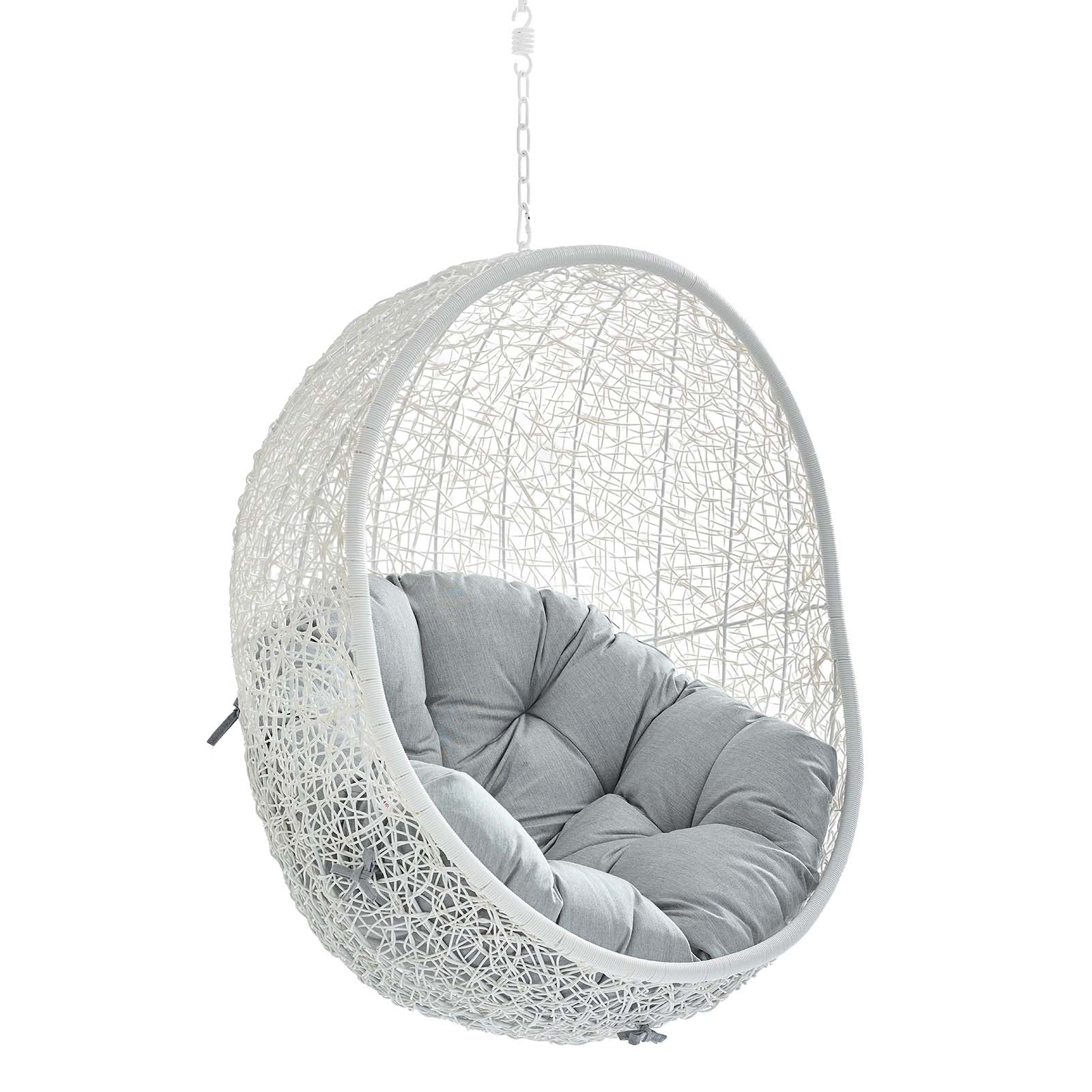 Hide Sunbrella® Fabric Swing Outdoor Patio Lounge Chair Without Stand by Modway