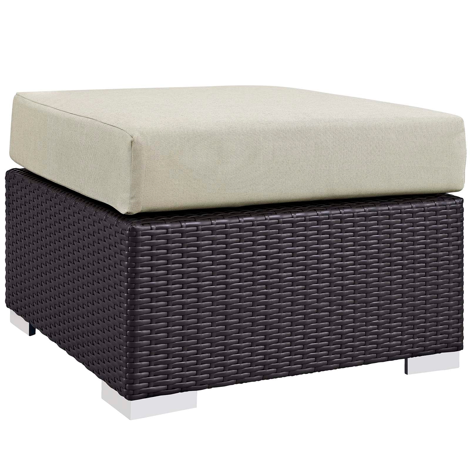 Convene 5 Piece Set Outdoor Patio with Fire Pit by Modway