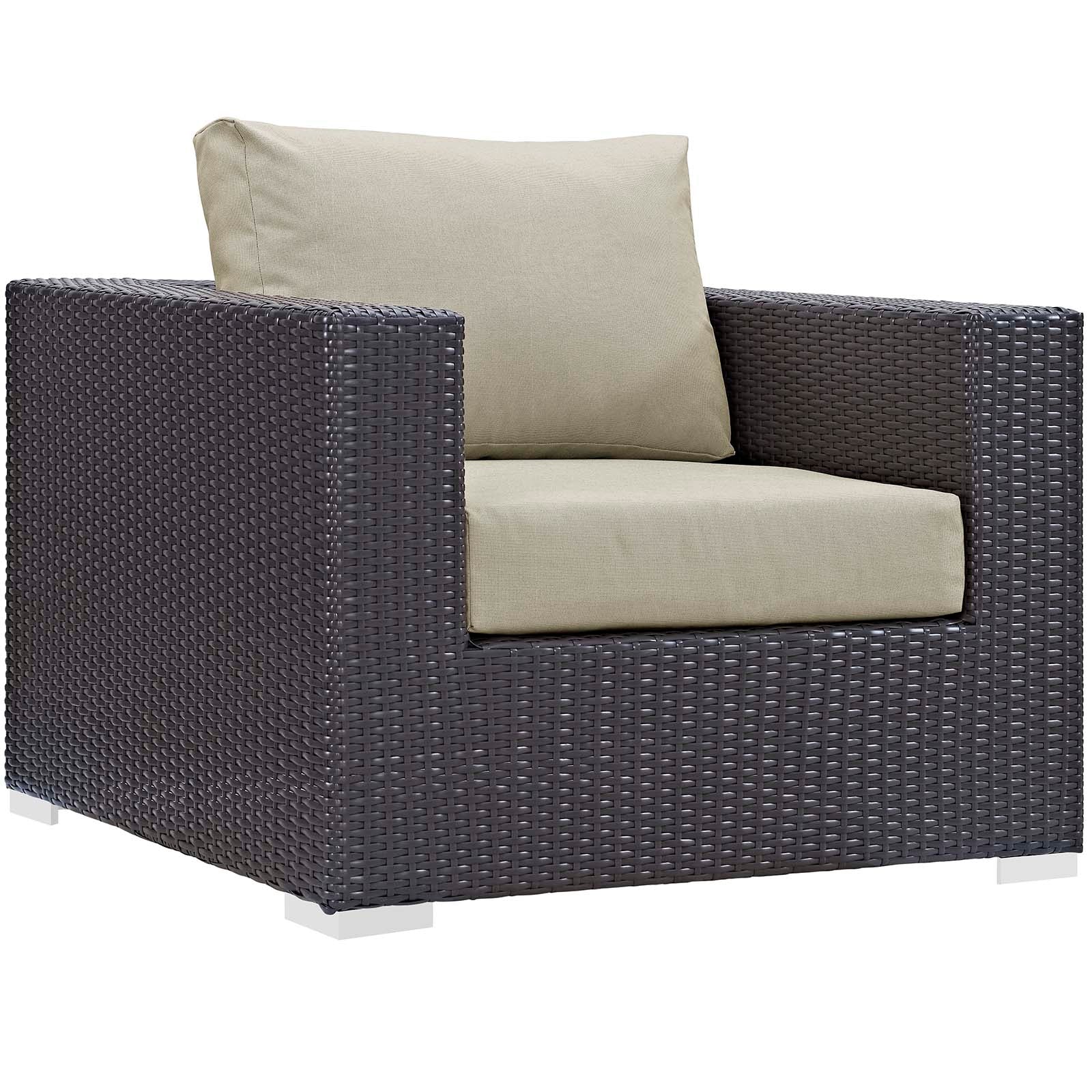 Convene 3 Piece Set Outdoor Patio with Fire Pit by Modway