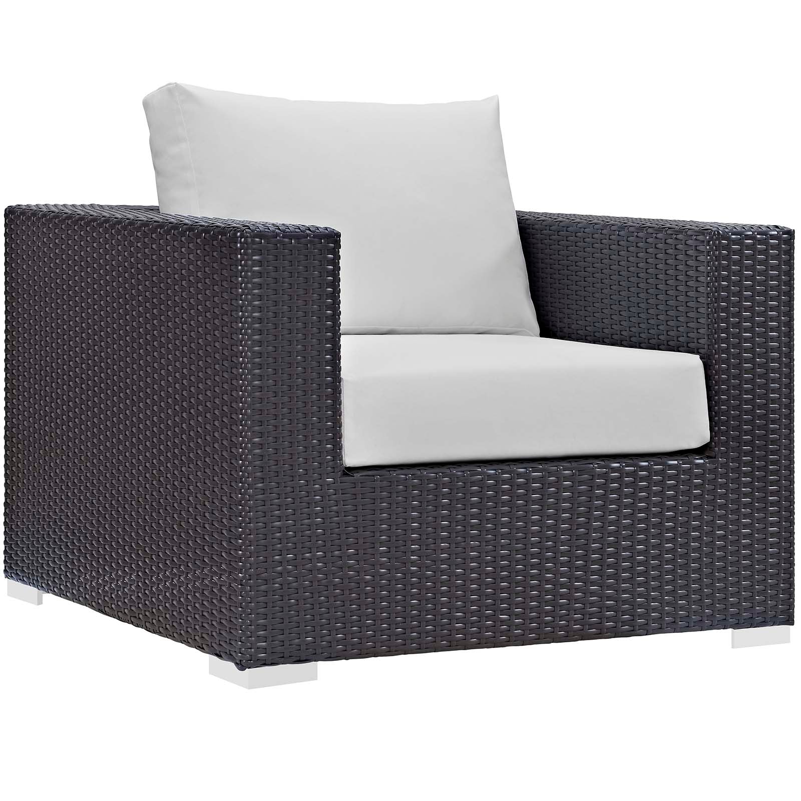 Convene 3 Piece Set Outdoor Patio with Fire Pit by Modway