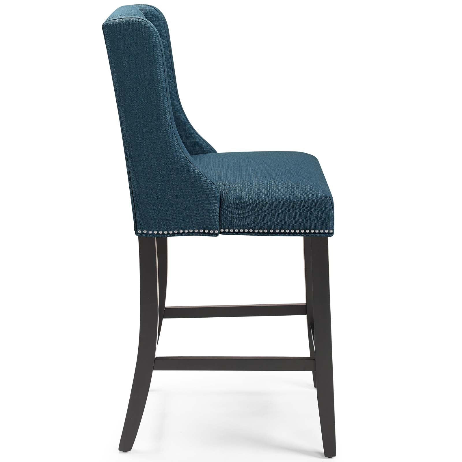 Baron Upholstered Fabric Counter Stool by Modway