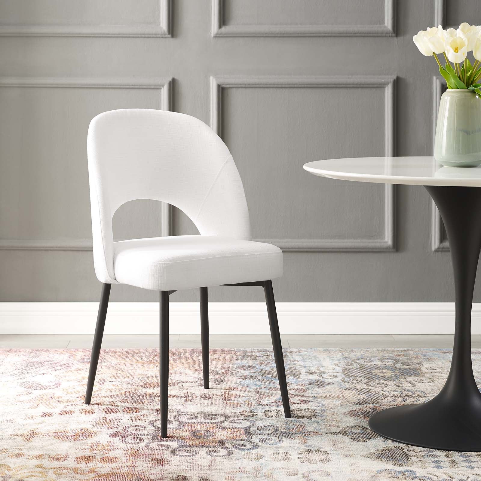 Rouse Upholstered Fabric Dining Side Chair by Modway