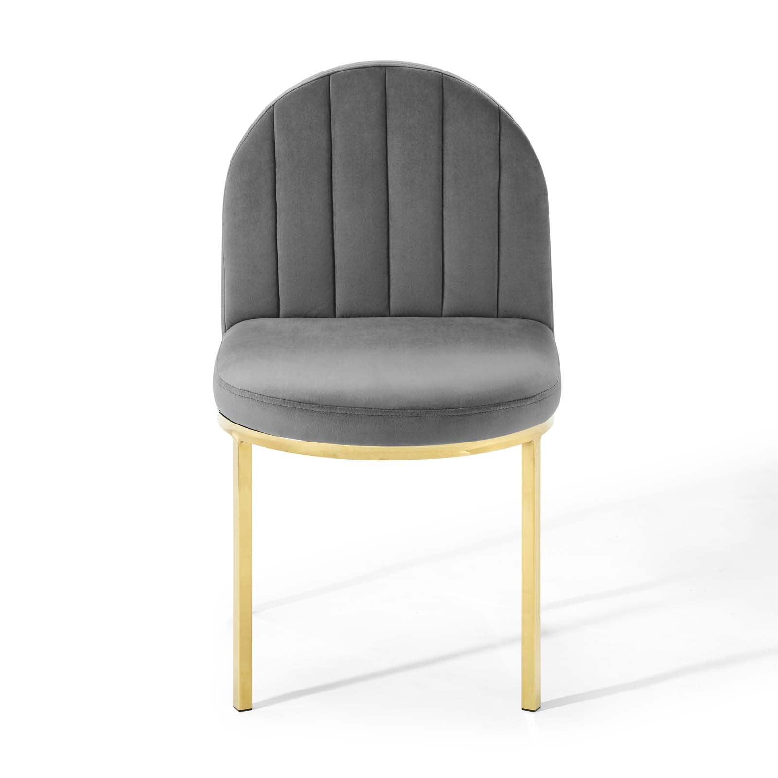Isla Channel Tufted Performance Velvet Dining Side Chair by Modway