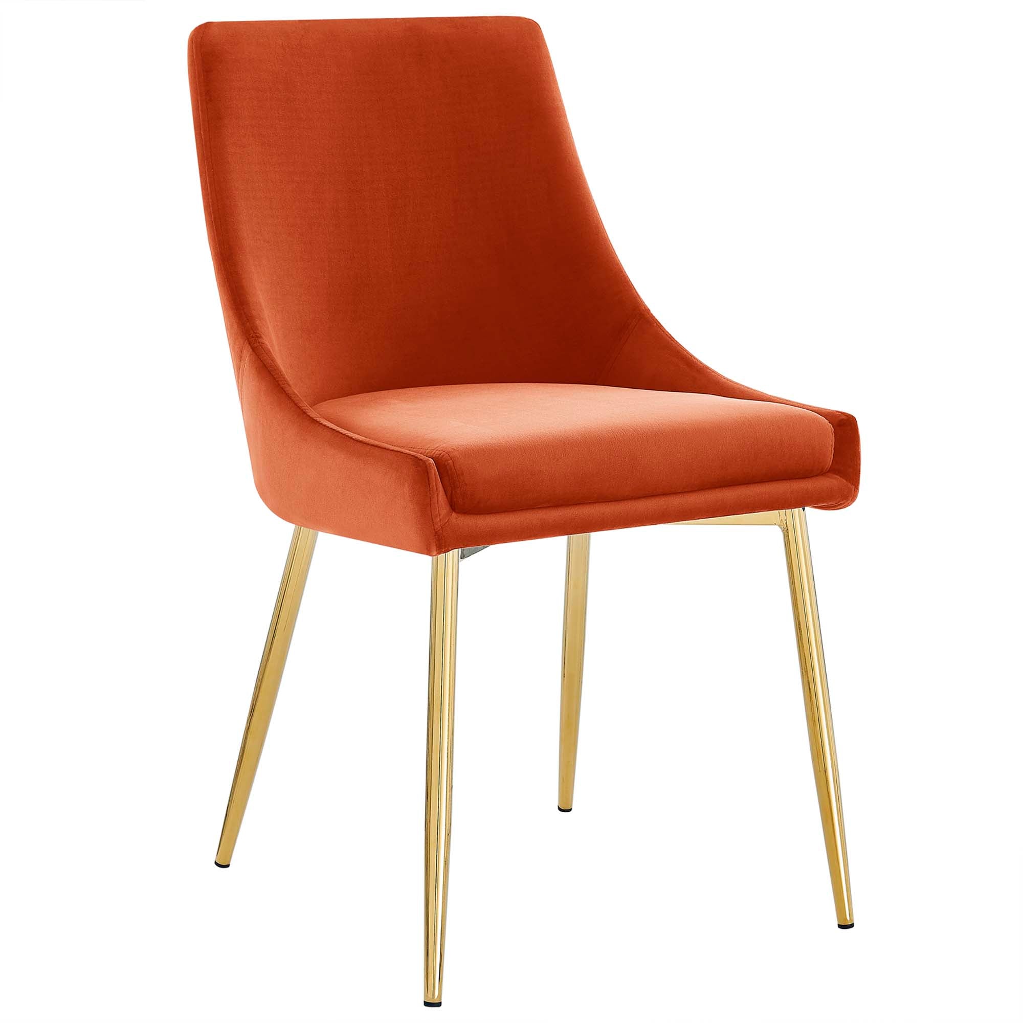 Viscount Performance Velvet Dining Chairs - Set of 2 by Modway
