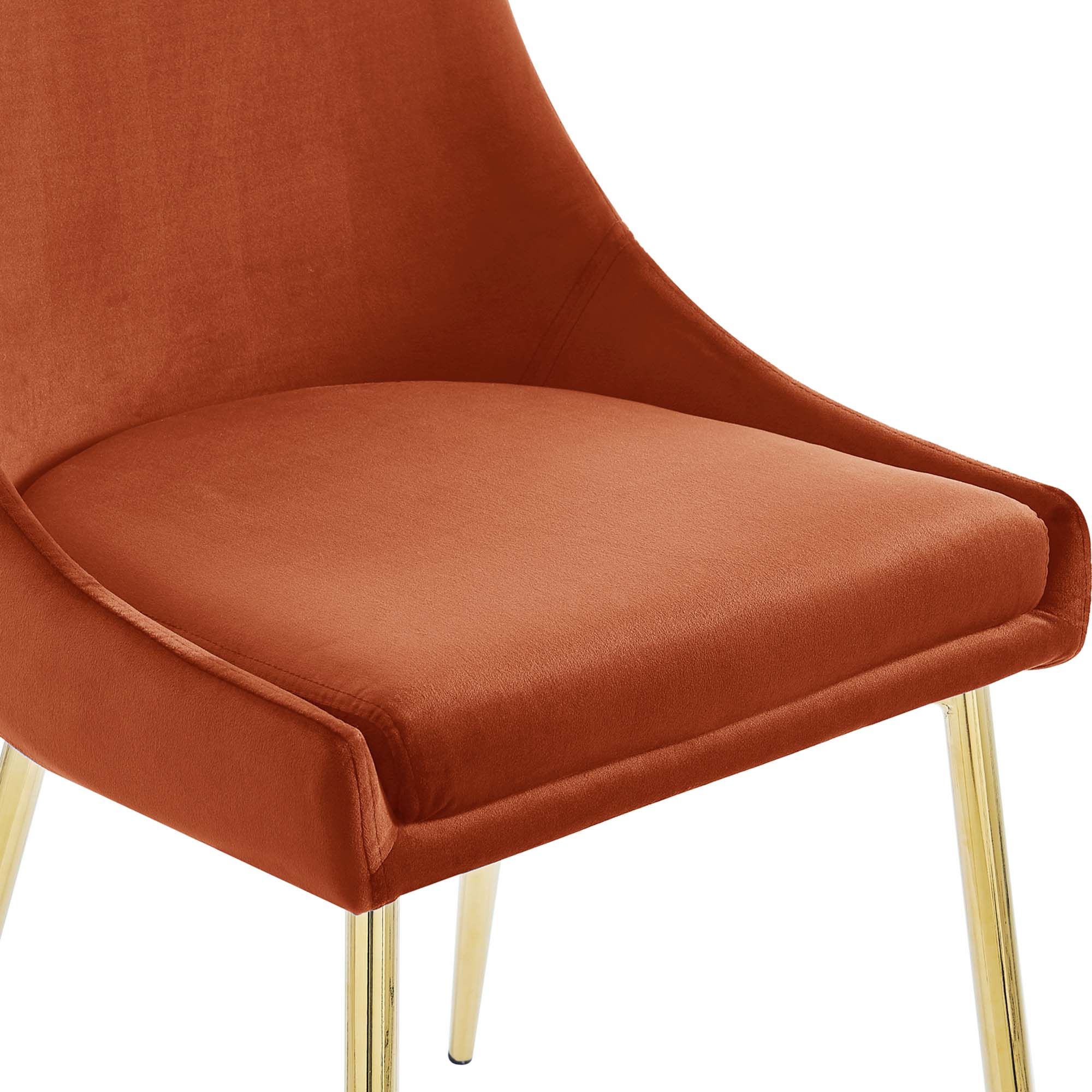 Viscount Performance Velvet Dining Chairs - Set of 2 by Modway