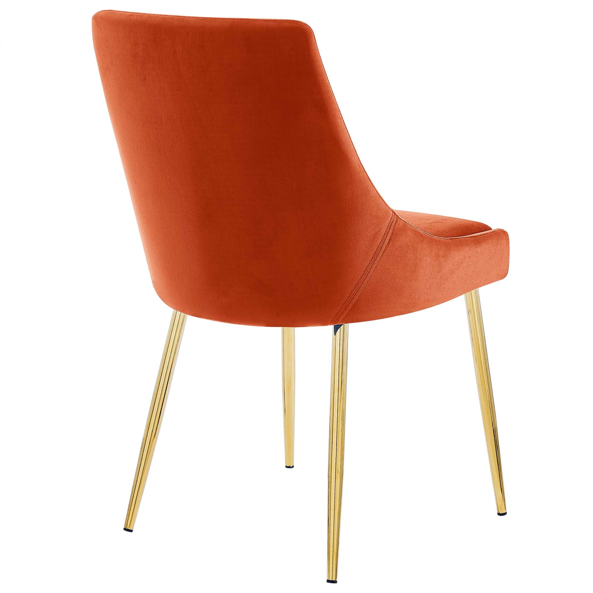 Viscount Performance Velvet Dining Chairs - Set of 2 by Modway